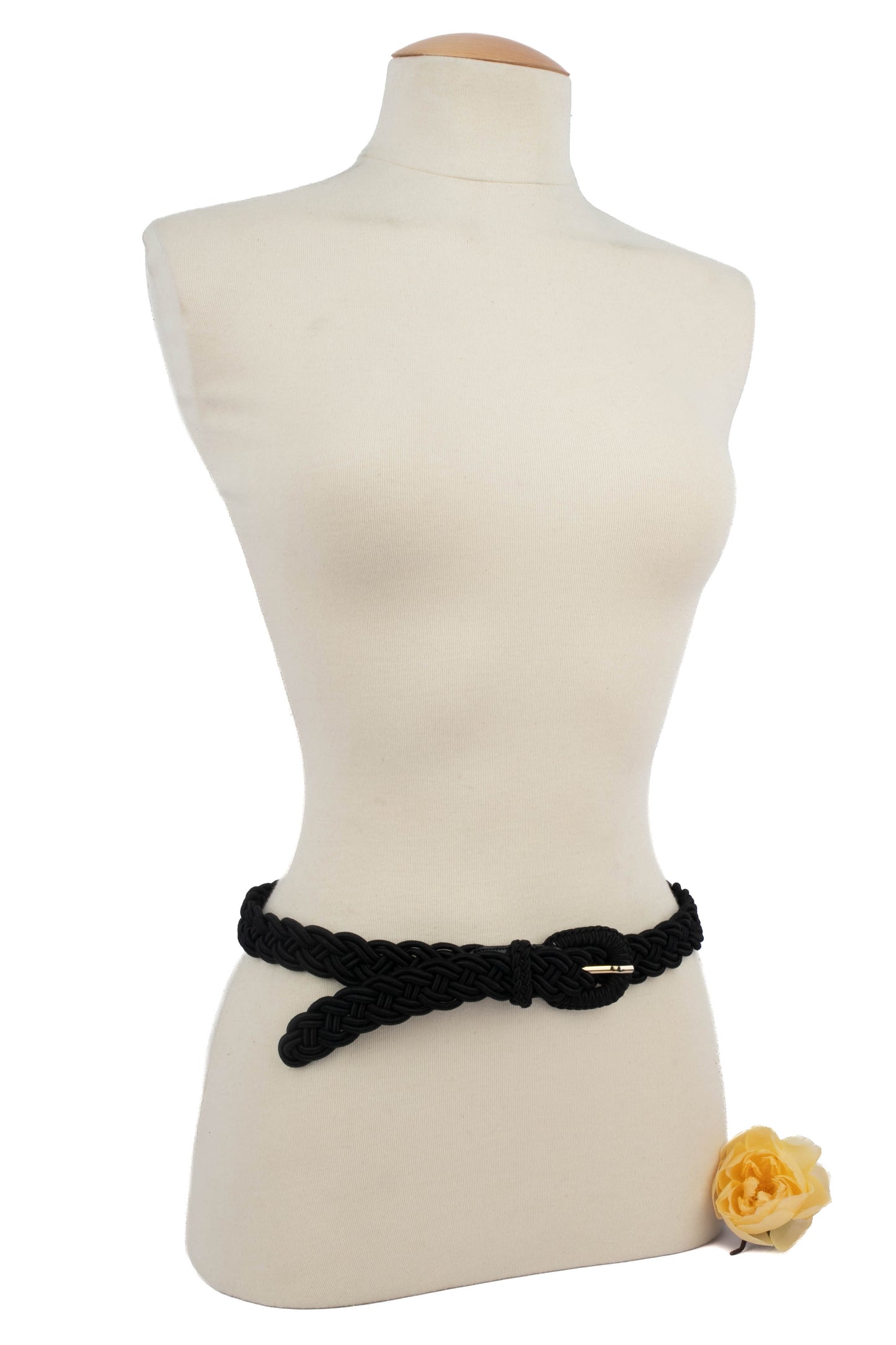 Ceinture en passementerie Yves Saint Laurent (Attribuée à)