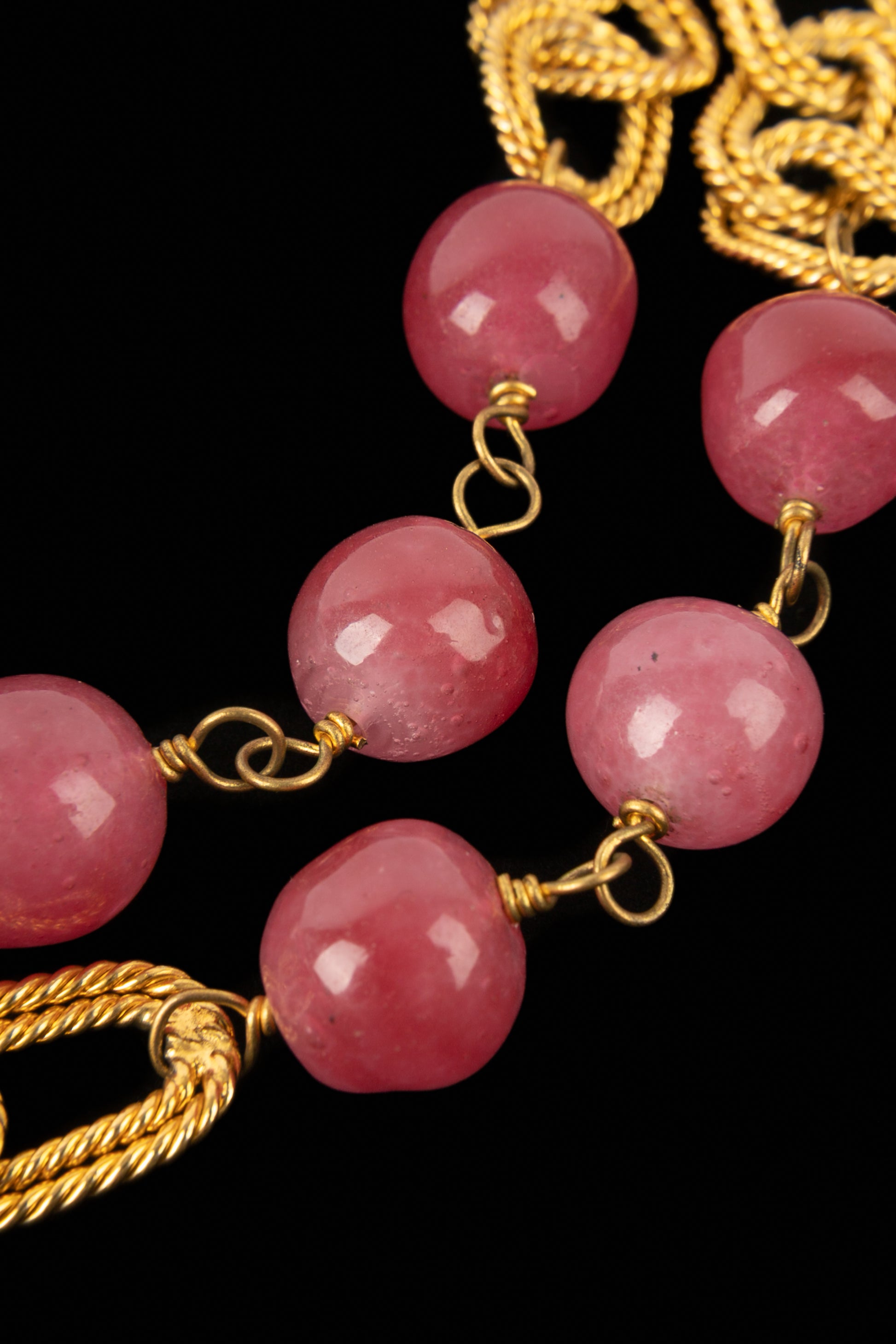 Collier croix Chanel 1990's