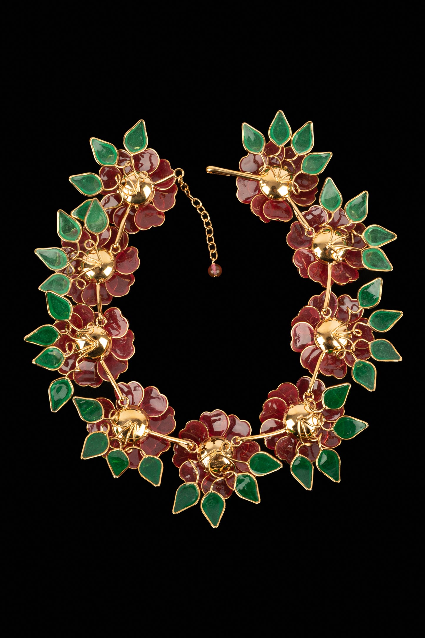 Collier fleurs Augustine