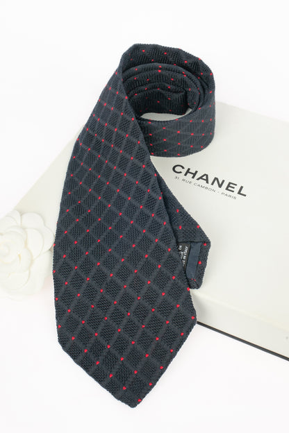 Cravate en soie Chanel