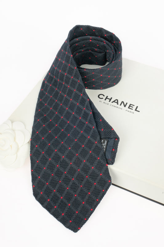 Cravate en soie Chanel