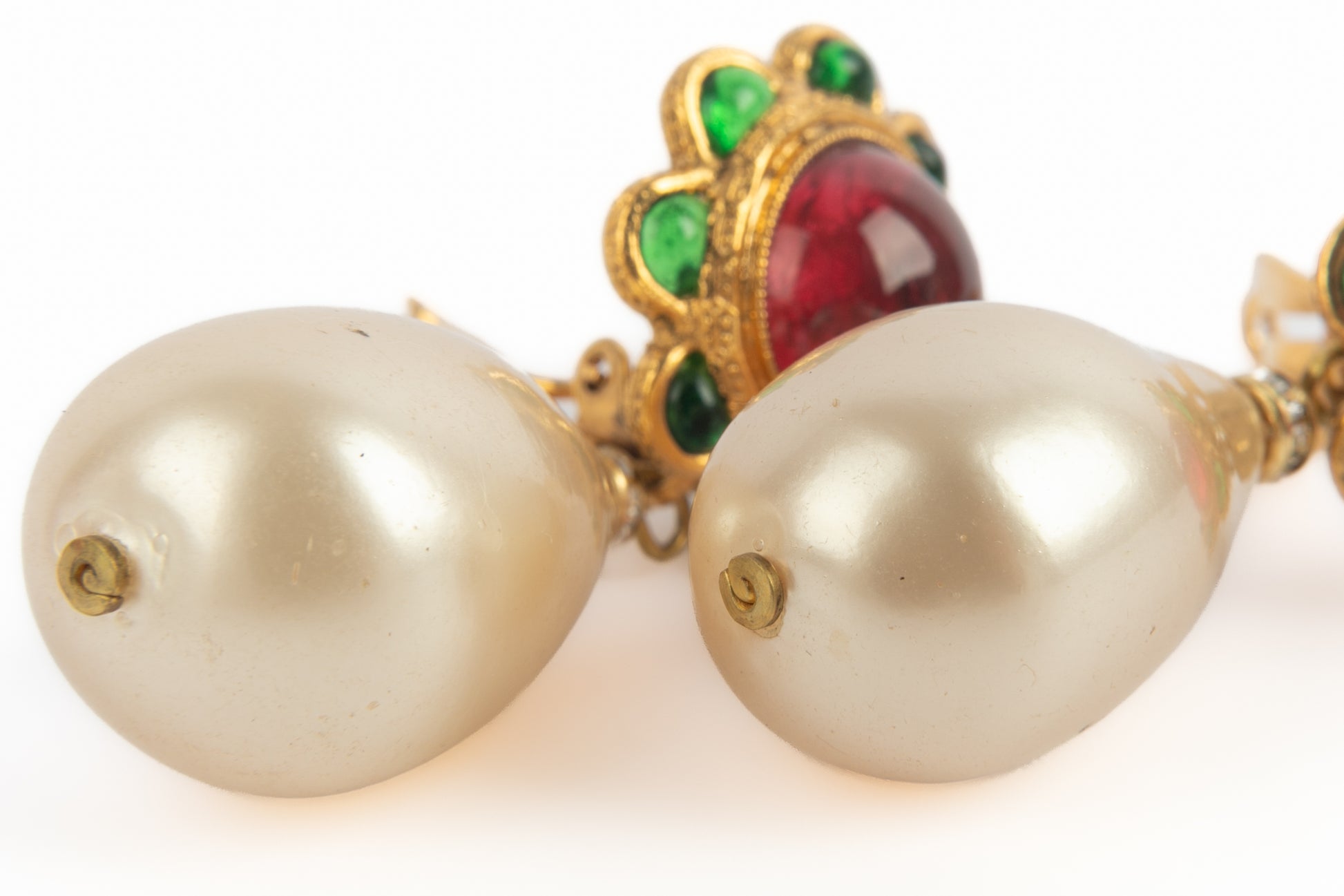 Boucles d'oreilles Chanel 1980's