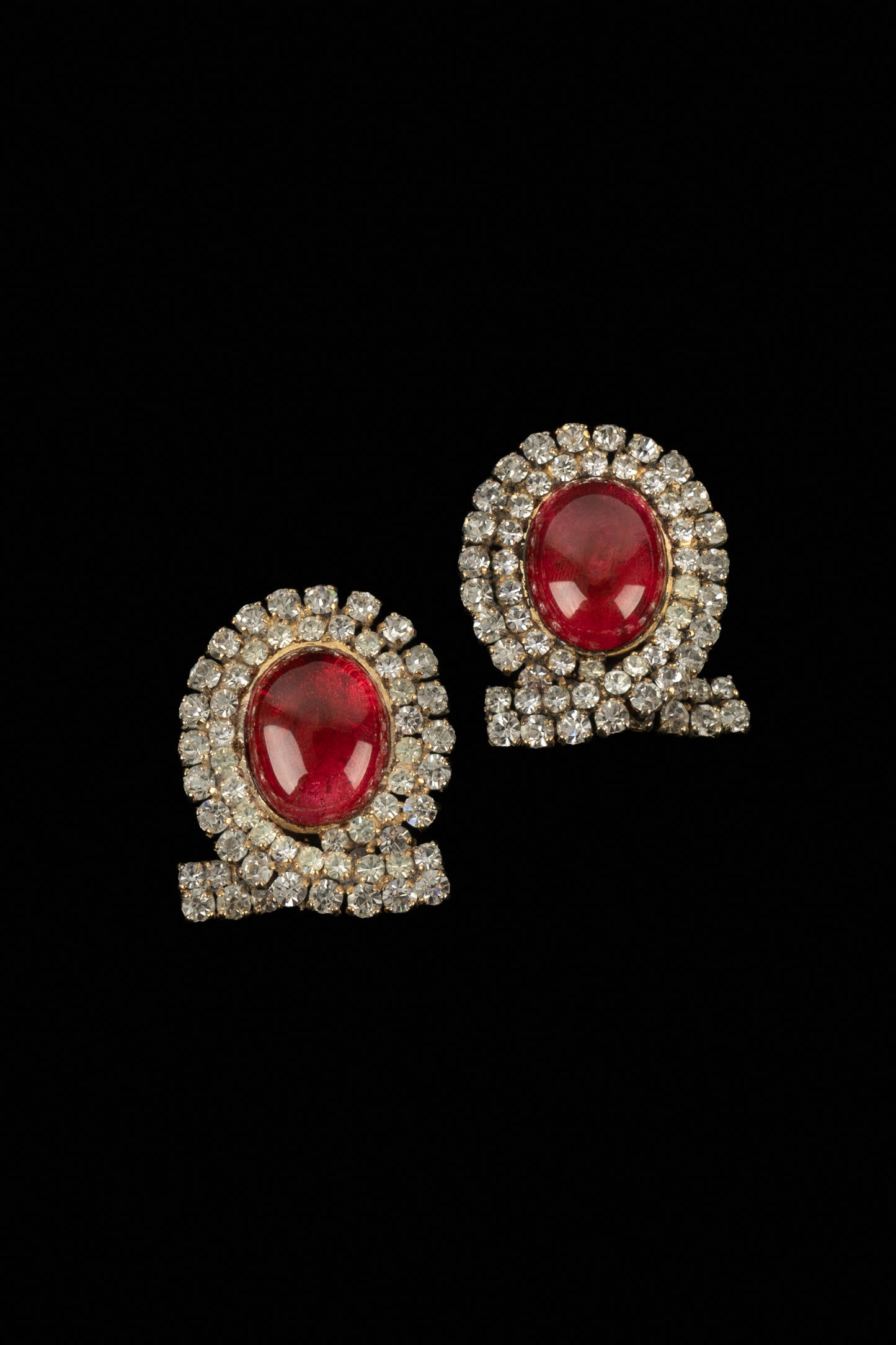 Boucles d'oreilles Chanel Haute Couture 