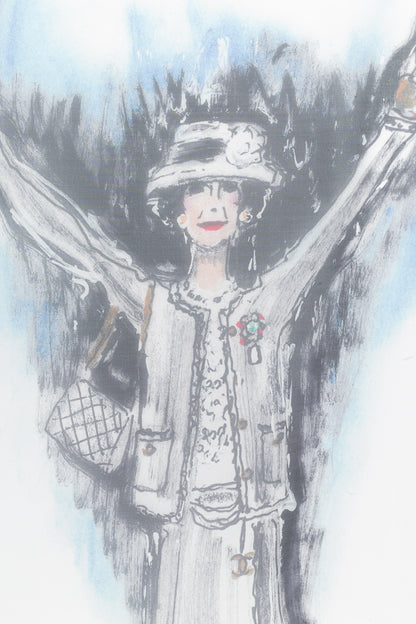 Foulard en soie Chanel