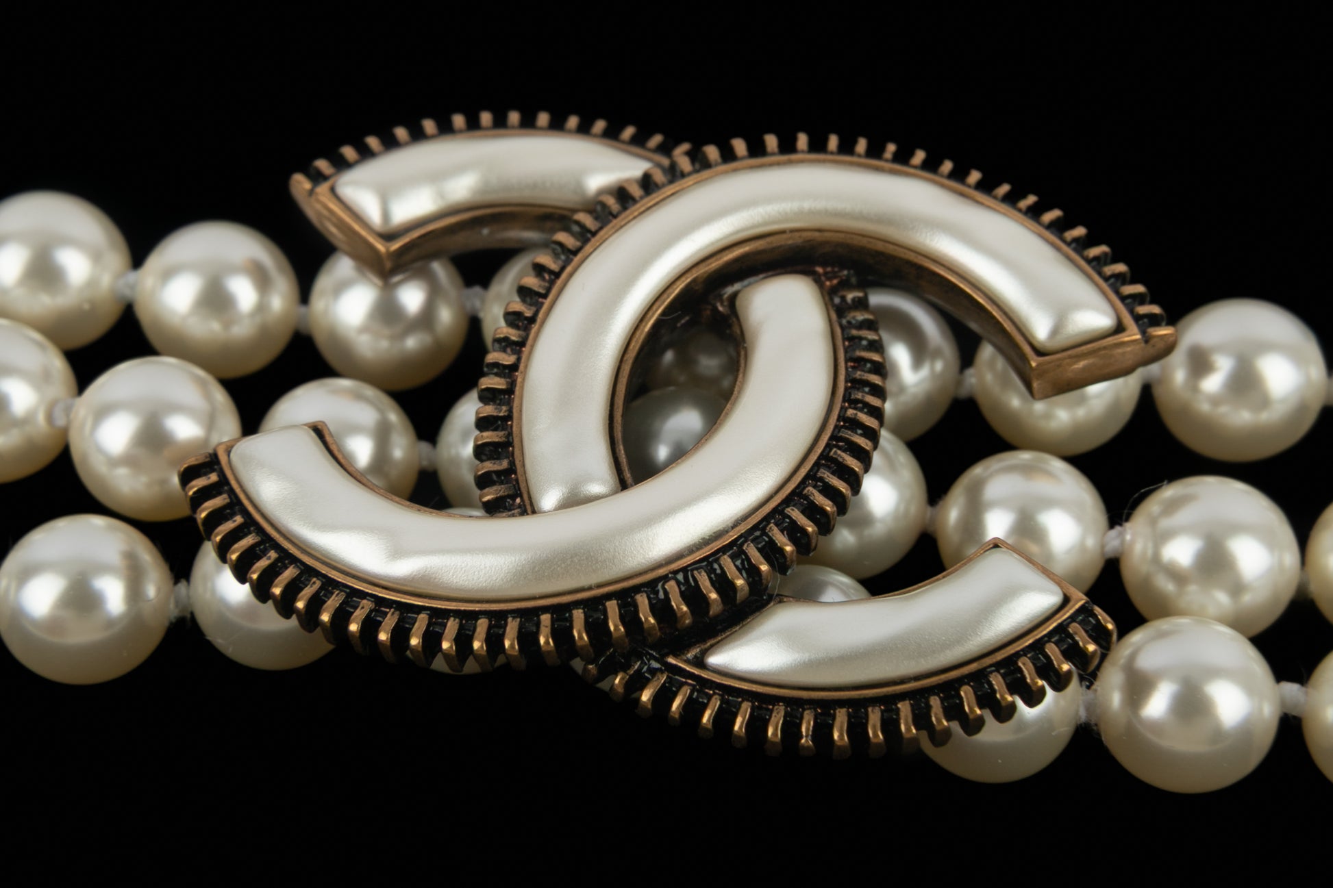 Ceinture de perles Chanel Automne 2024
