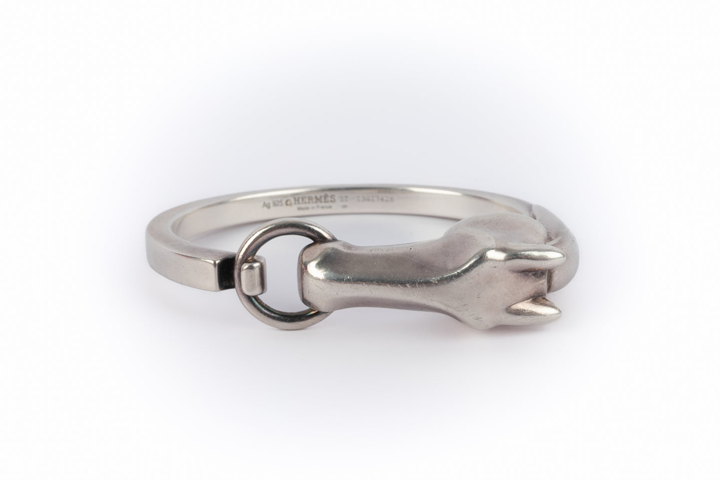 Bracelet en argent "Galop" Hermès