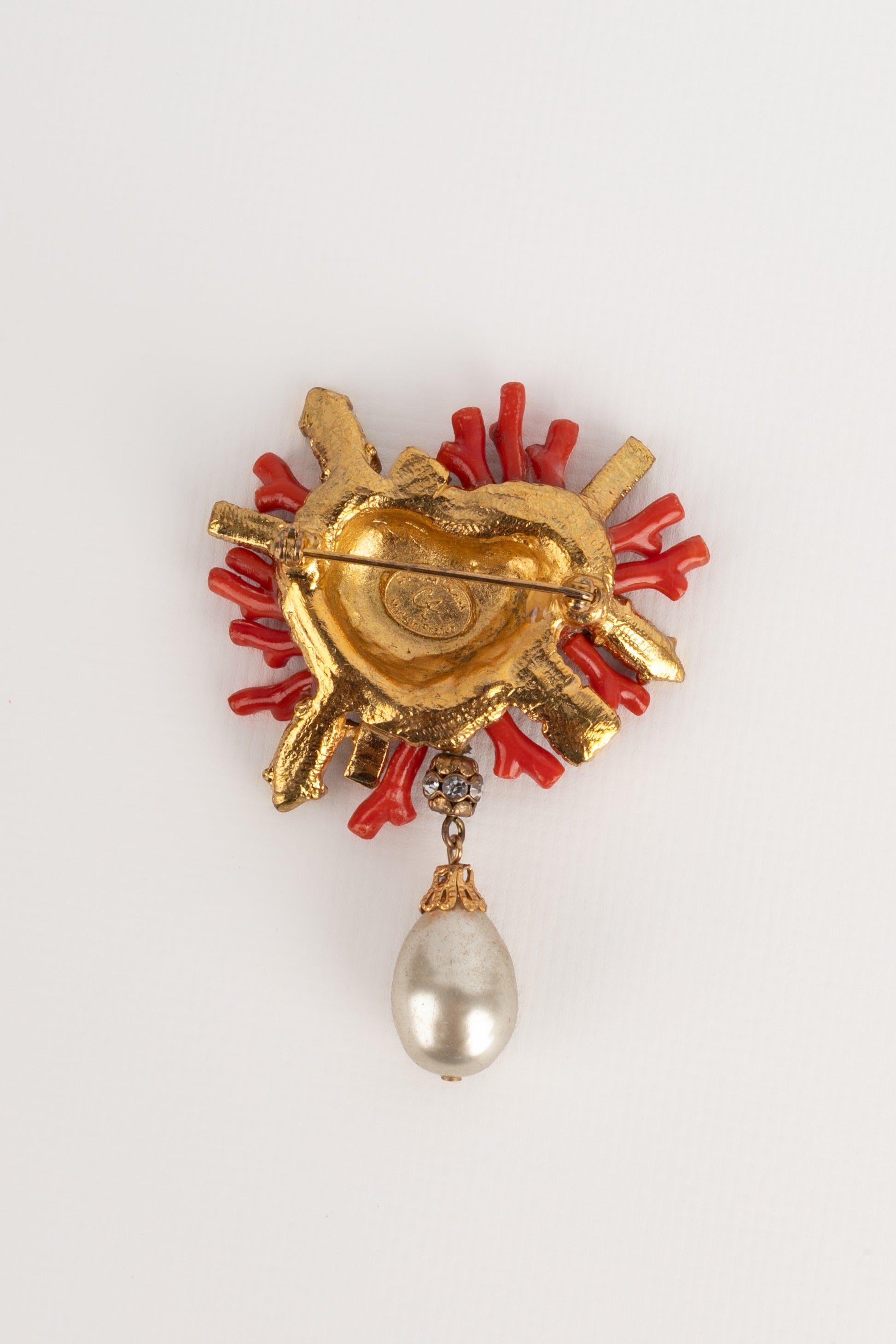 Broche coeur Christian Lacroix