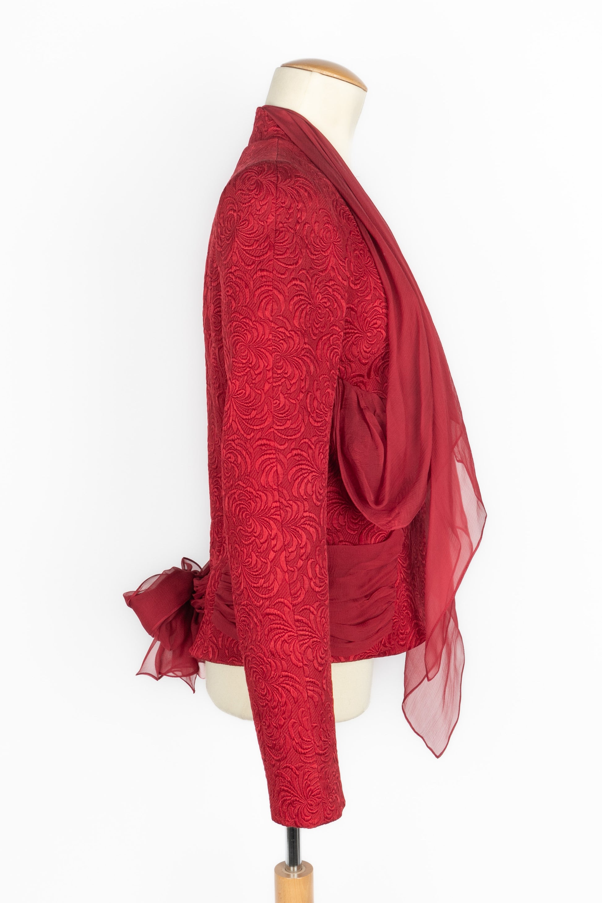 Veste rouge Galliano