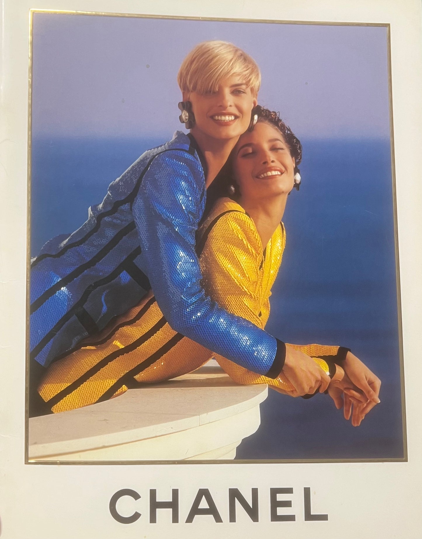 Boucles d'oreilles "Fleur" Chanel Eté 1991