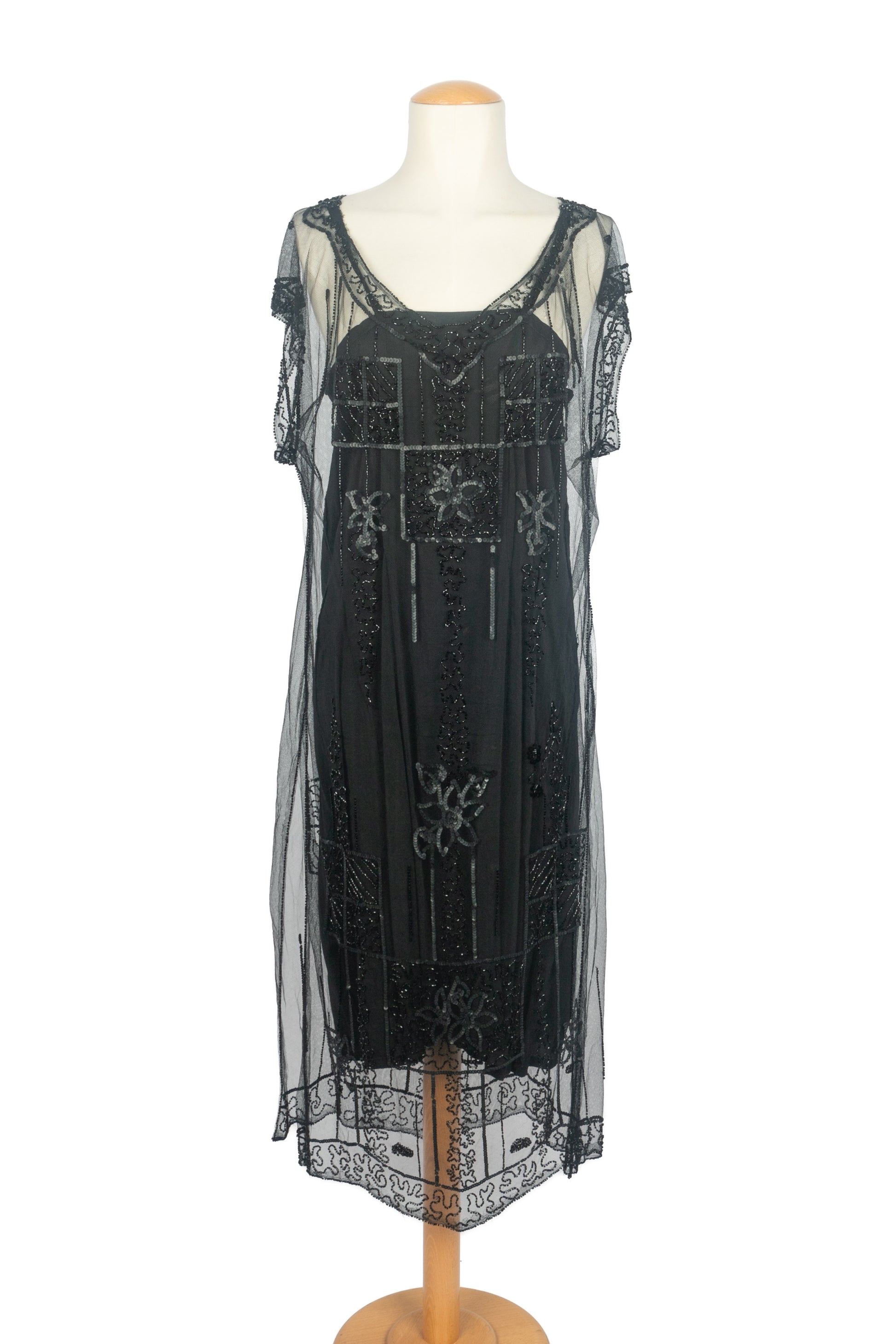Robe perlée 1920's