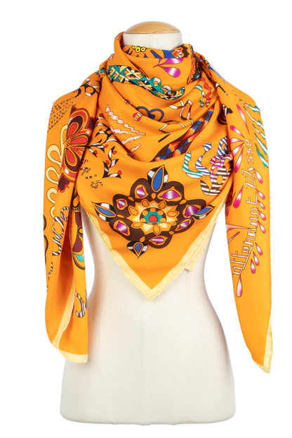 Foulard "En attendant Ulysse" Hermès