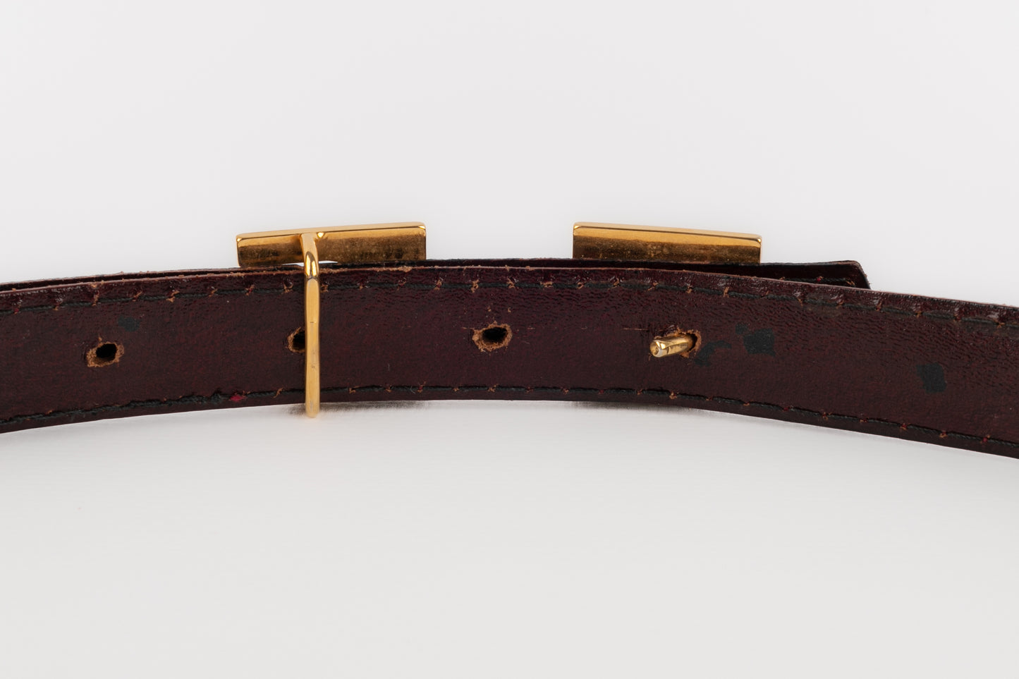 Ceinture en serpent Pierre Cardin