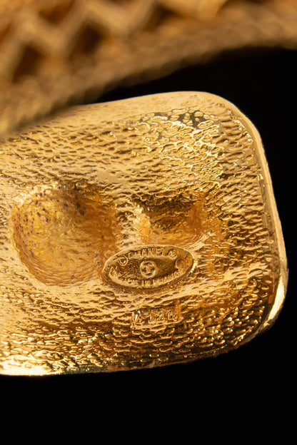 Bracelet manchette Chanel 1985's