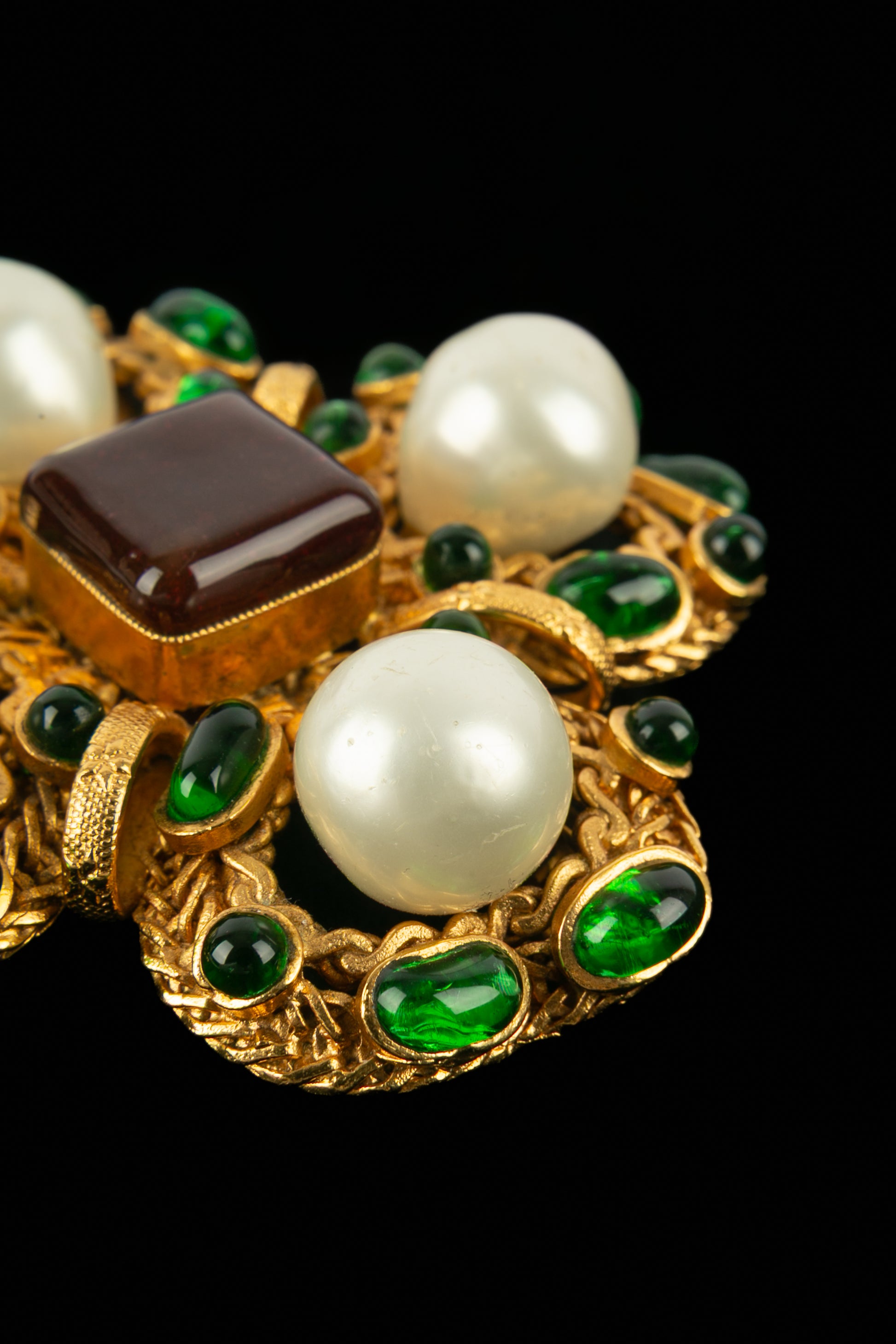 Collier croix Chanel 1994