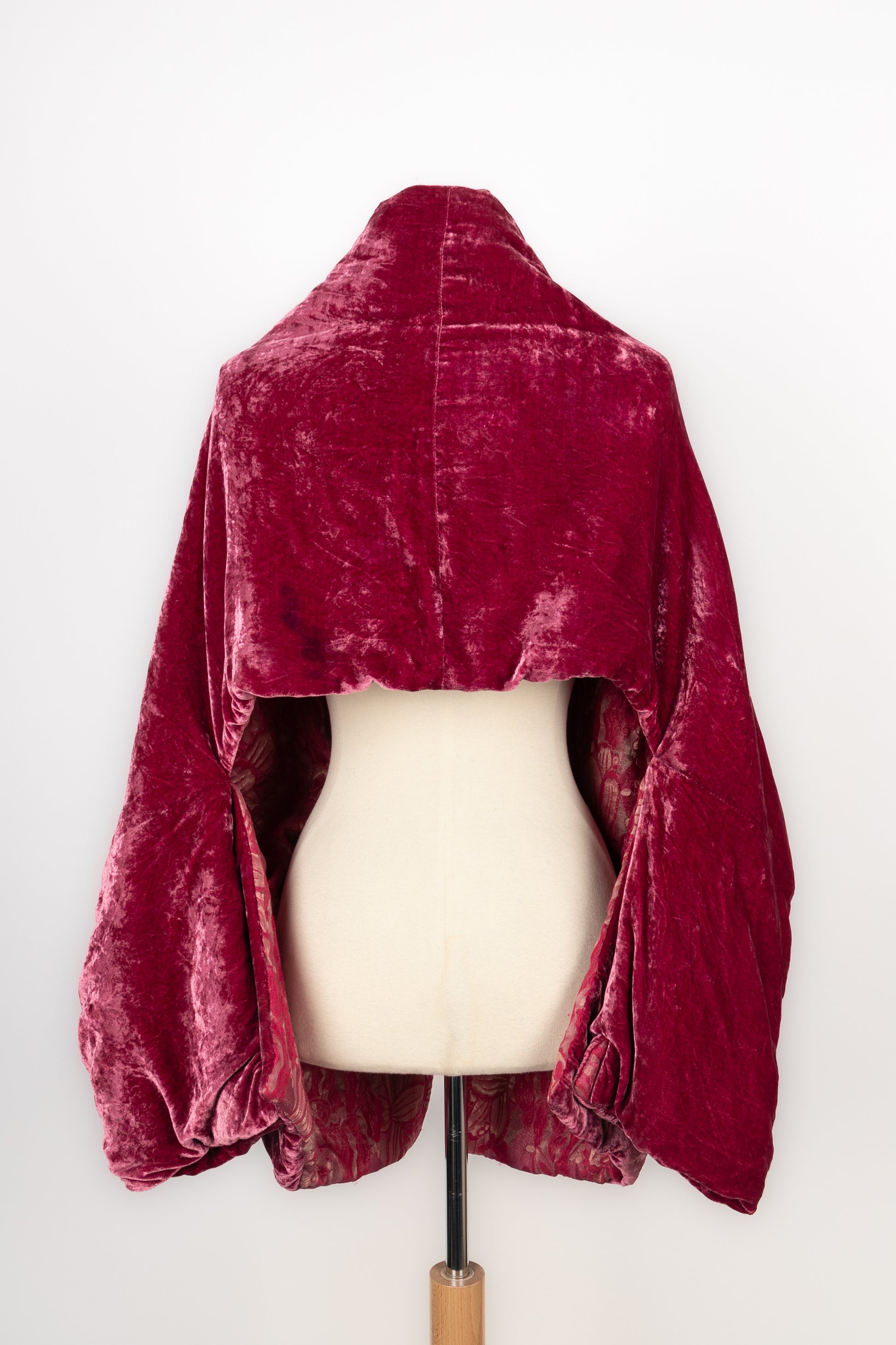 Veste en velours rose Étro 