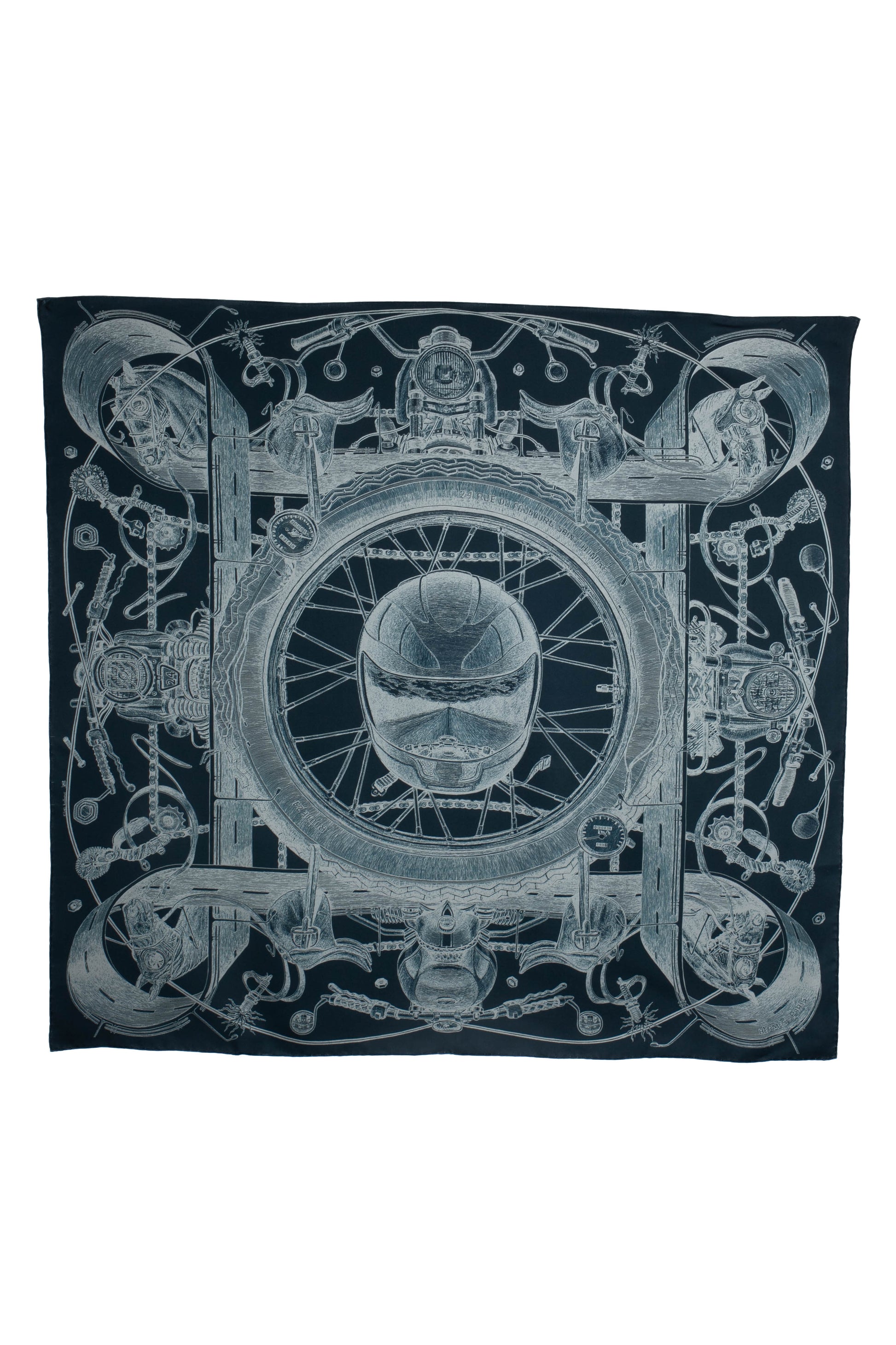 Foulard / Carré "Route 24" Hermès