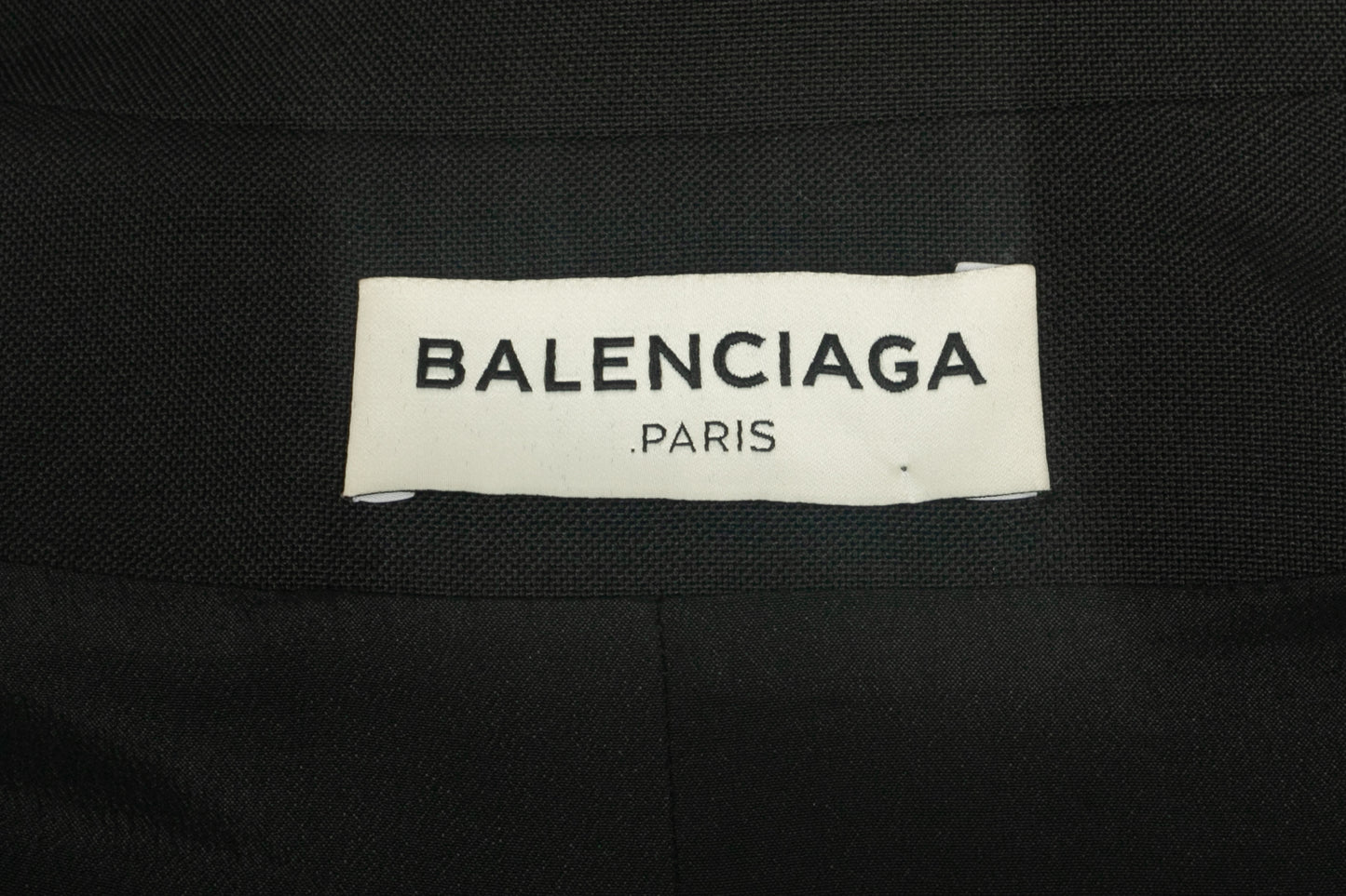 Tailleur noir Balenciaga