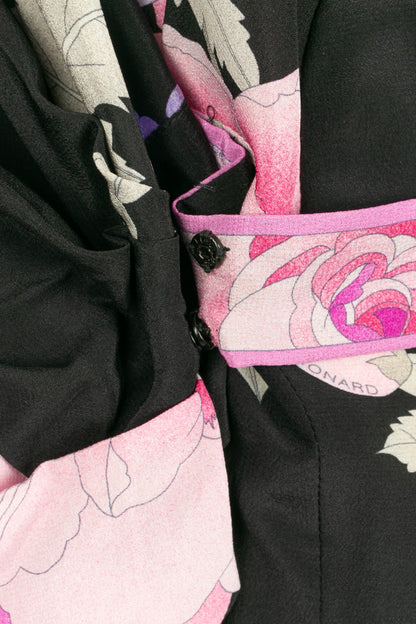 Robe en soie Léonard