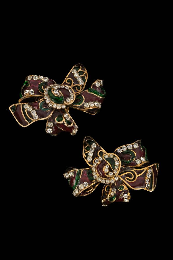 Parure "Noeud" Chanel 1980's