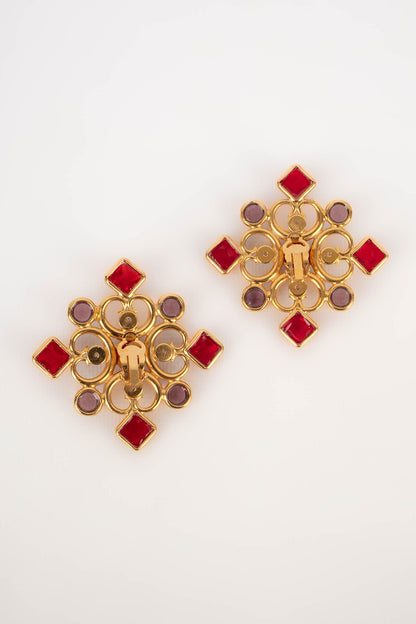 Boucles d'oreilles Jacques Fath