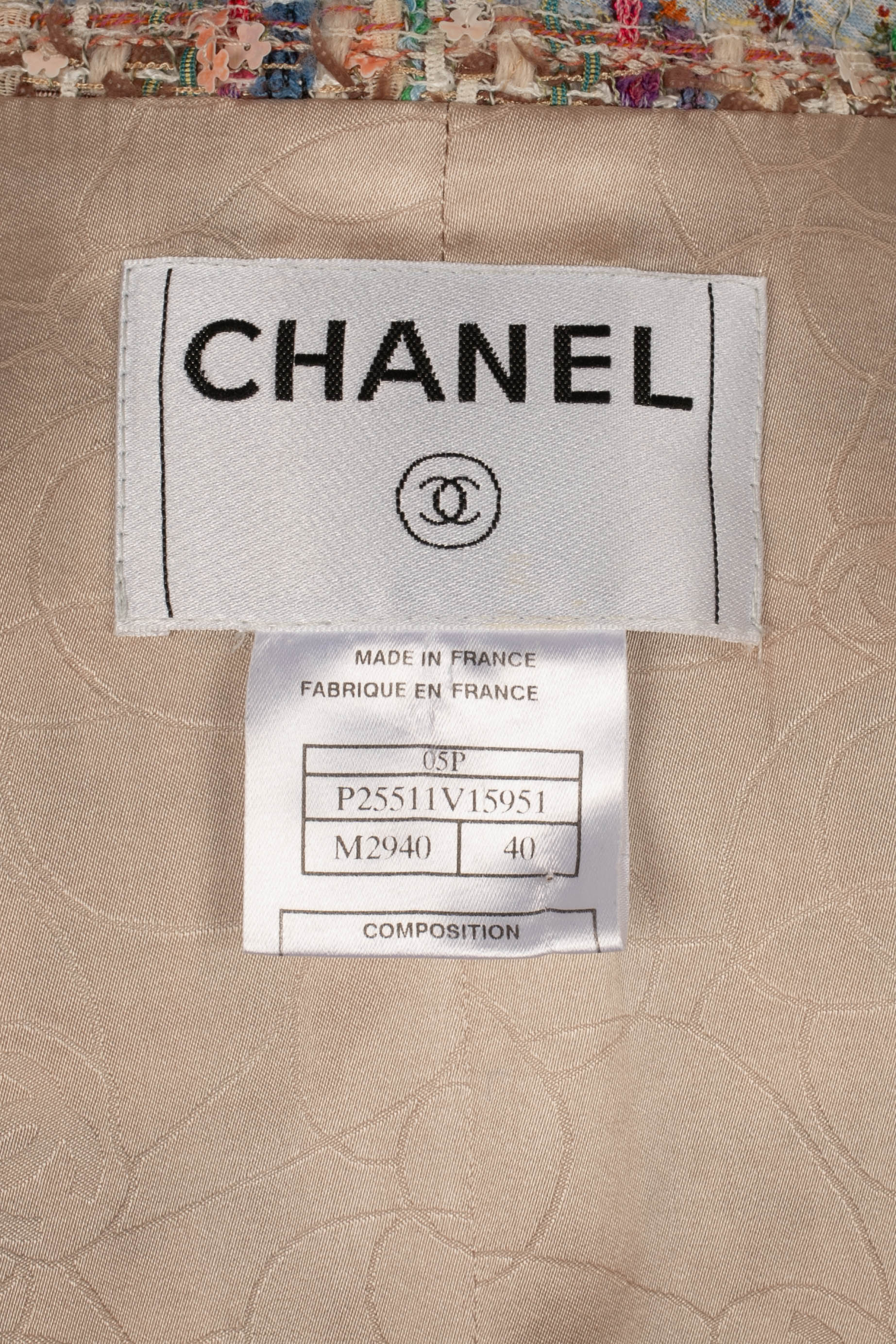 Veste Chanel Printemps 2005