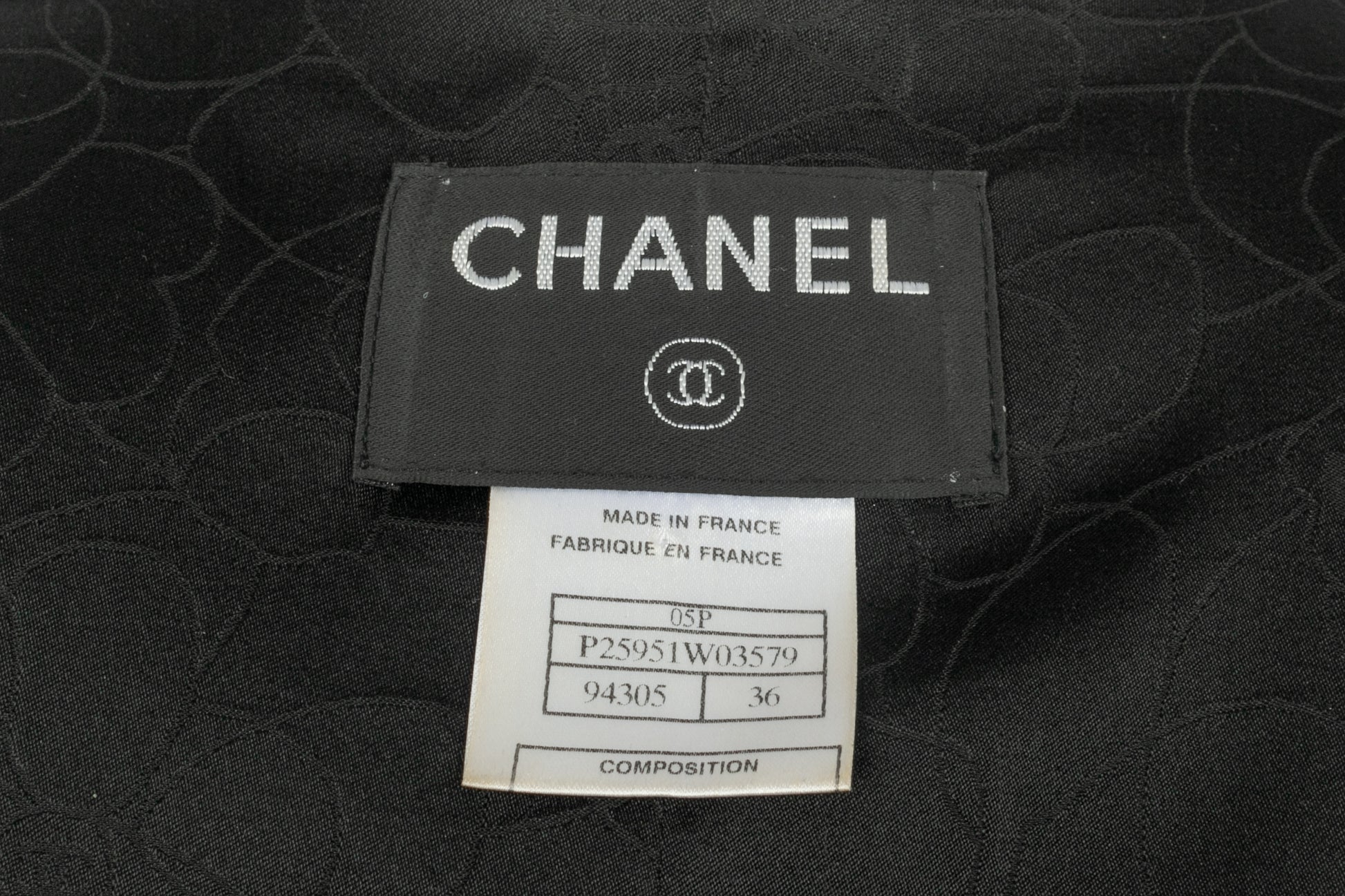 Veste Chanel Eté 2005