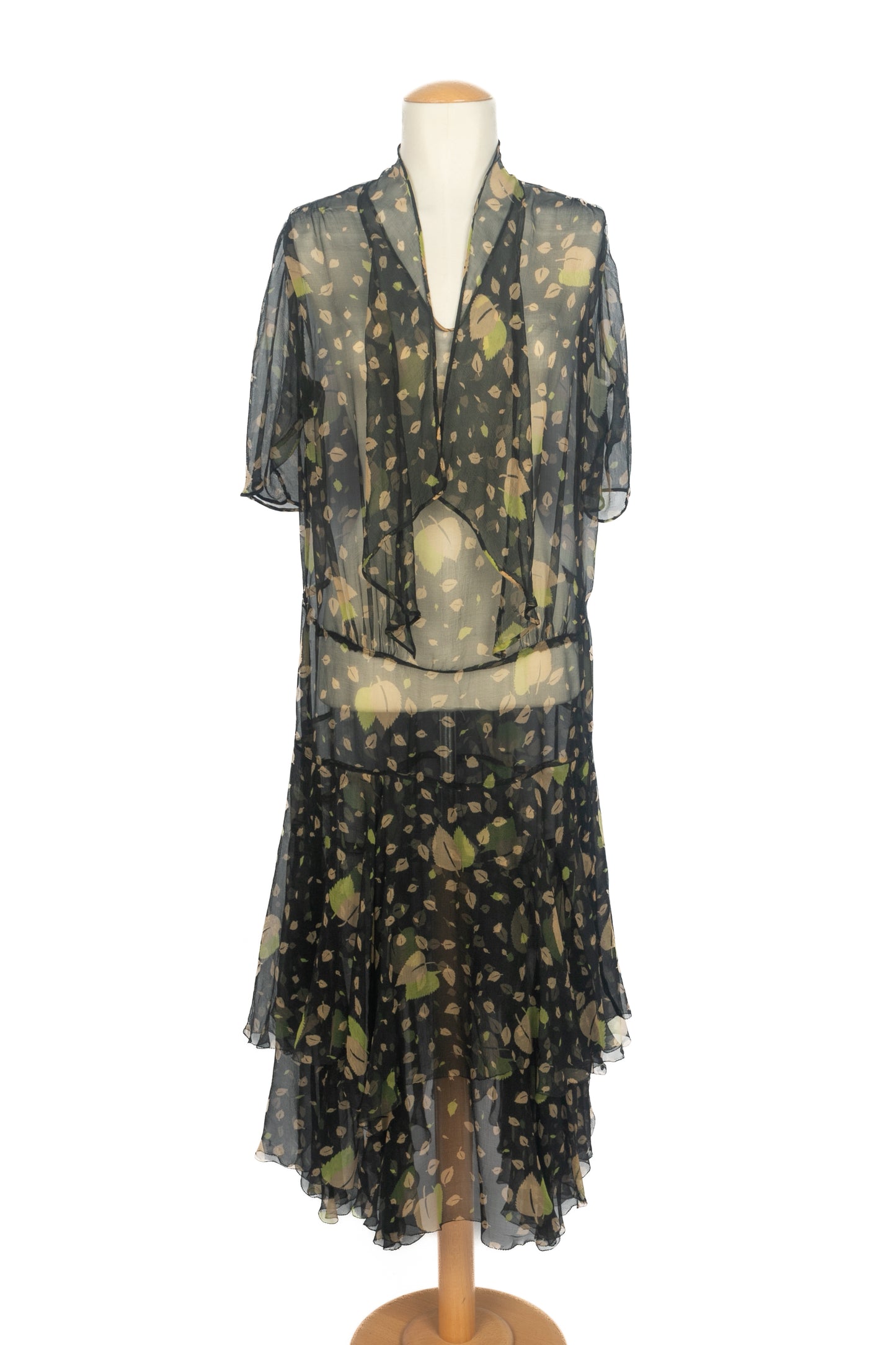 Robe vintage en mousseline