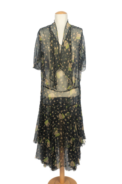 Robe vintage en mousseline