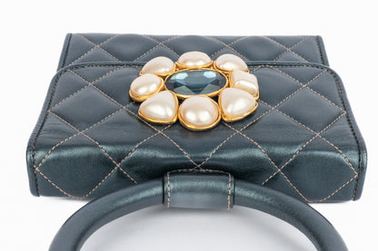 Sac en cuir Chanel 1991-1992