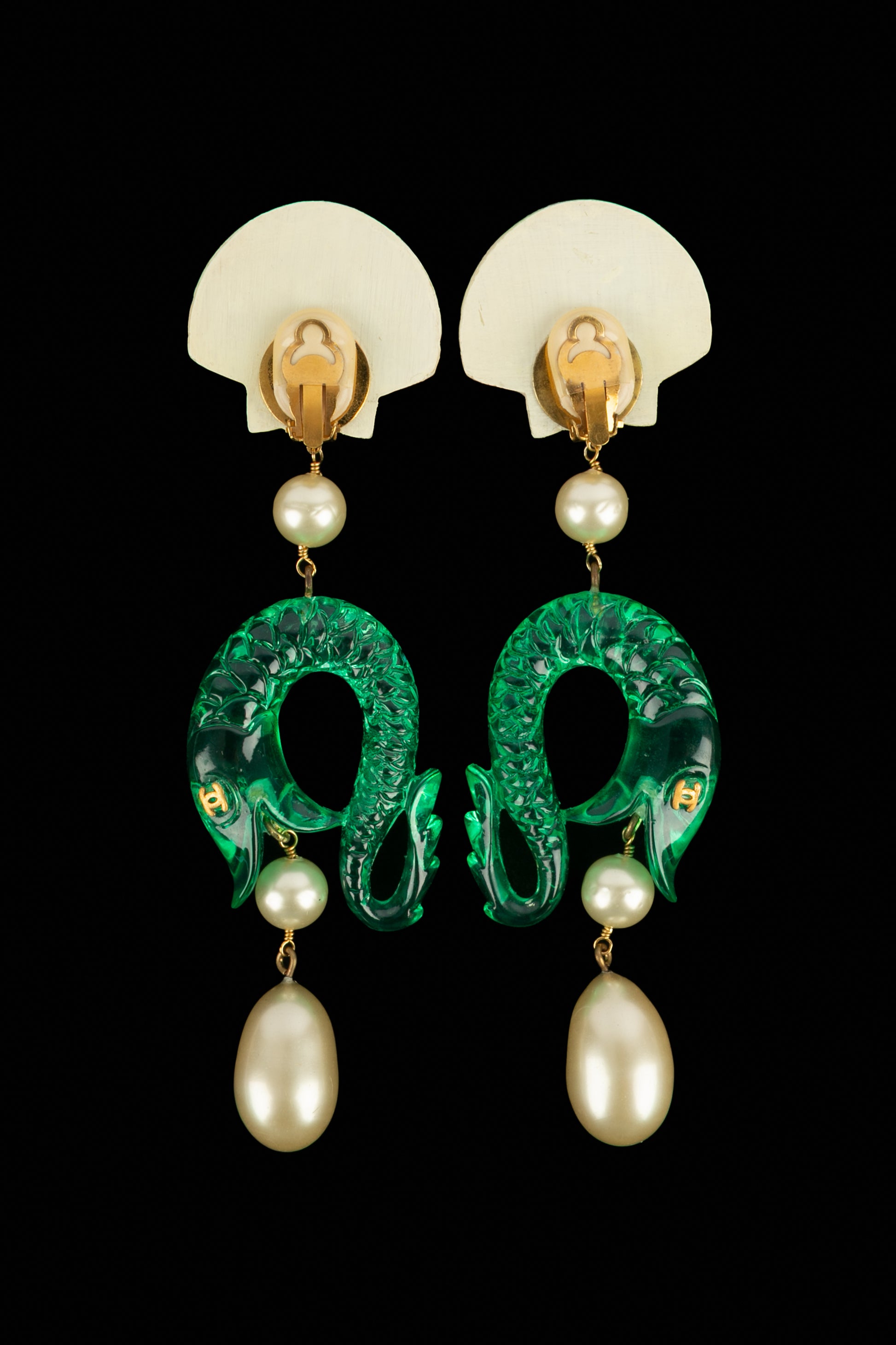 Boucles d'oreilles Chanel Haute Couture 