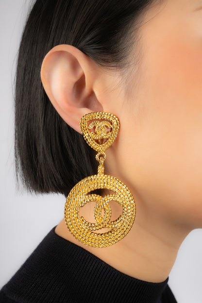 Boucles d'oreilles Chanel 1990's