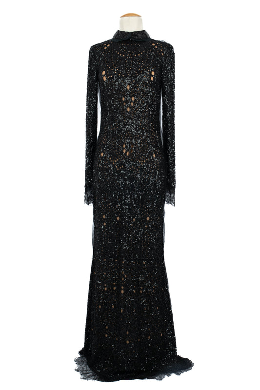 Robe à paillettes Pucci Automne 2011