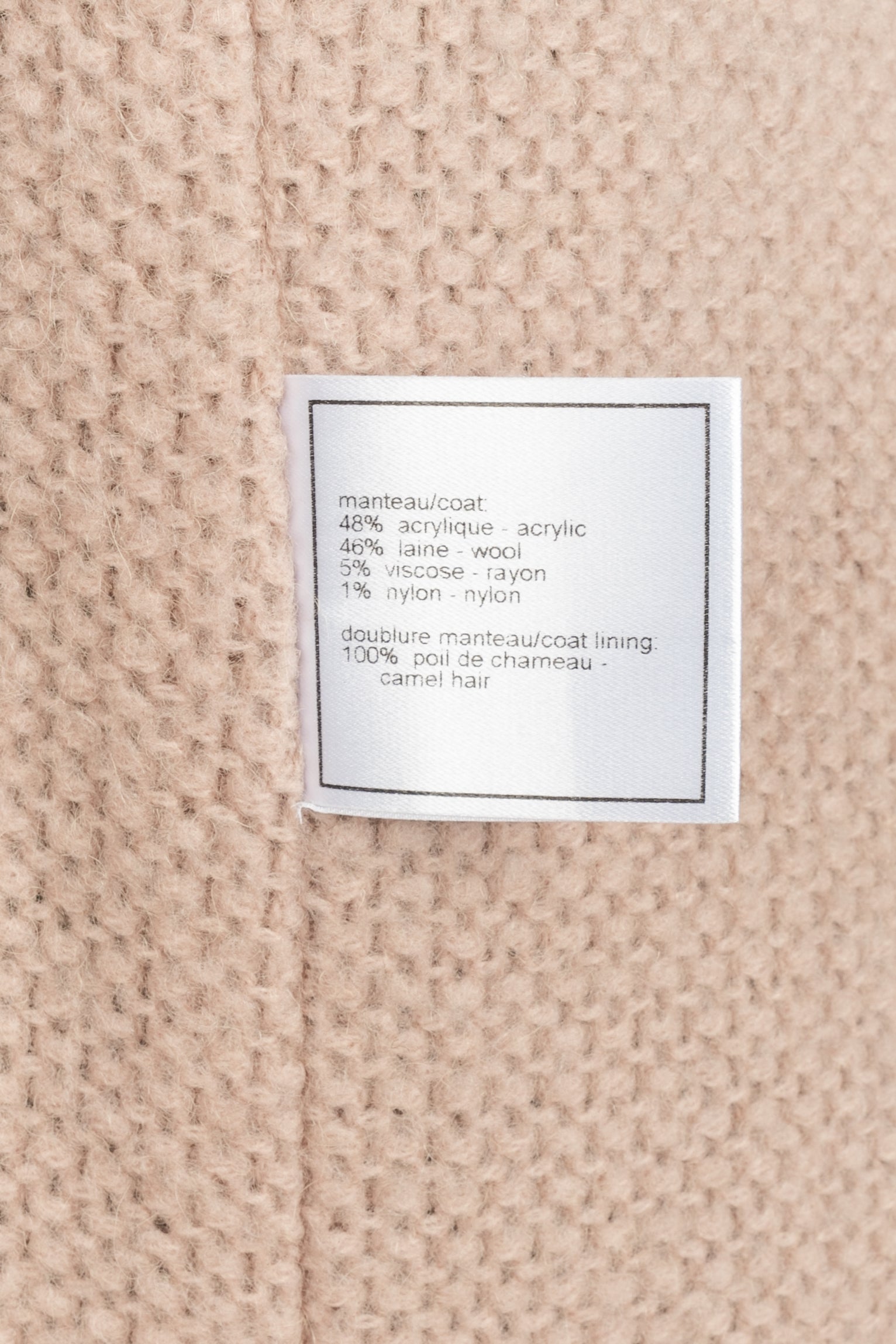 Manteau Chanel Hiver 1999