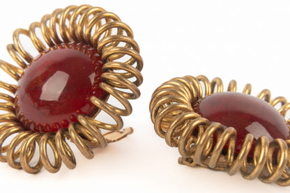 Boucles d'oreilles Chanel époque Coco