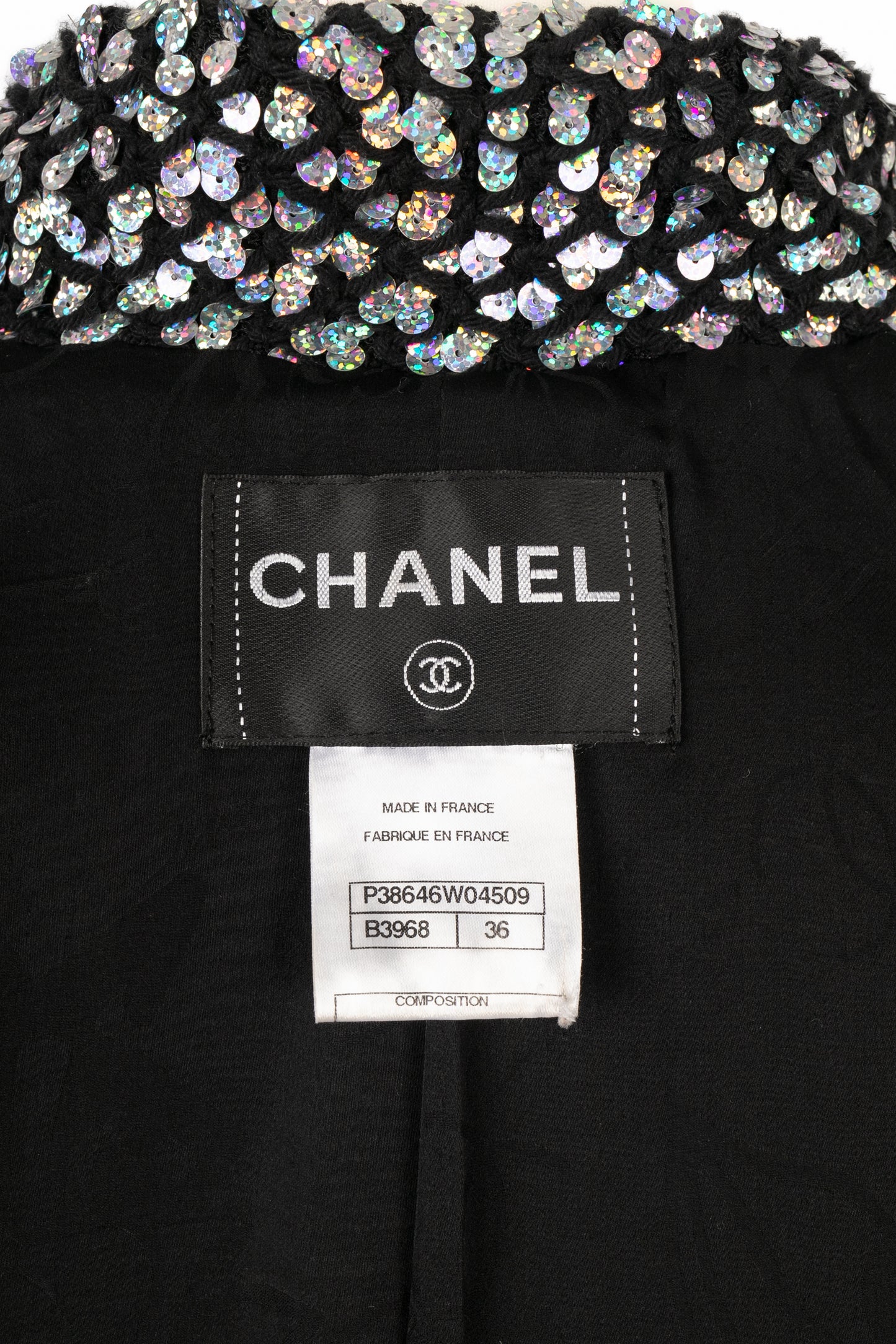 Veste "écailles" Chanel