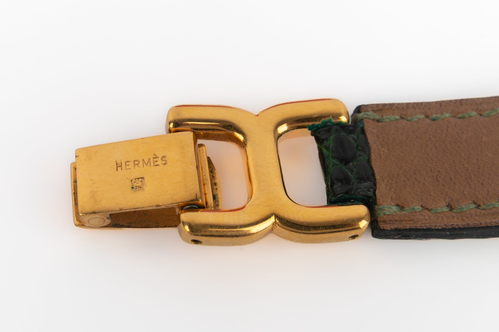 Bracelet en lézard Hermès