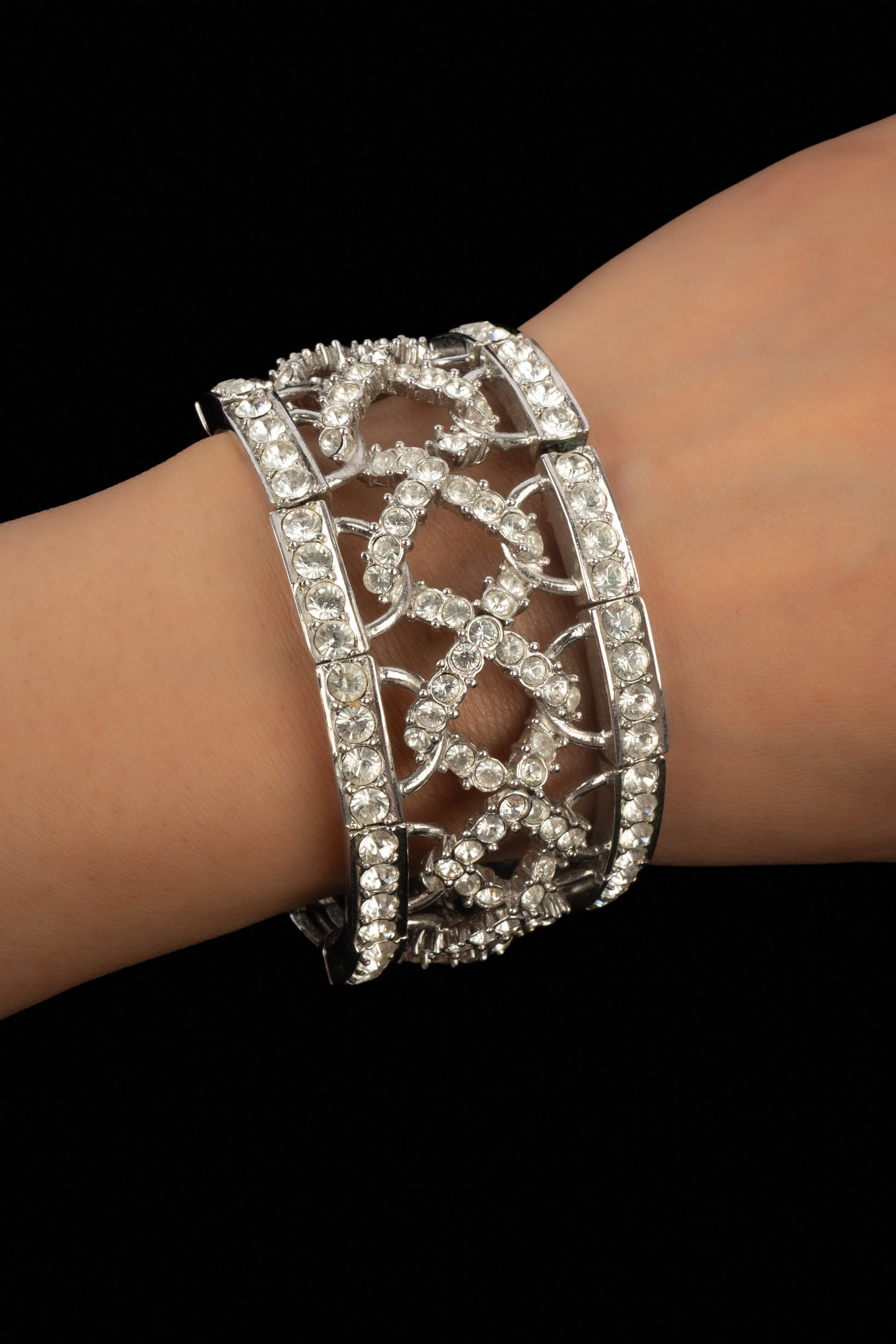 Bracelet argenté Christian Dior