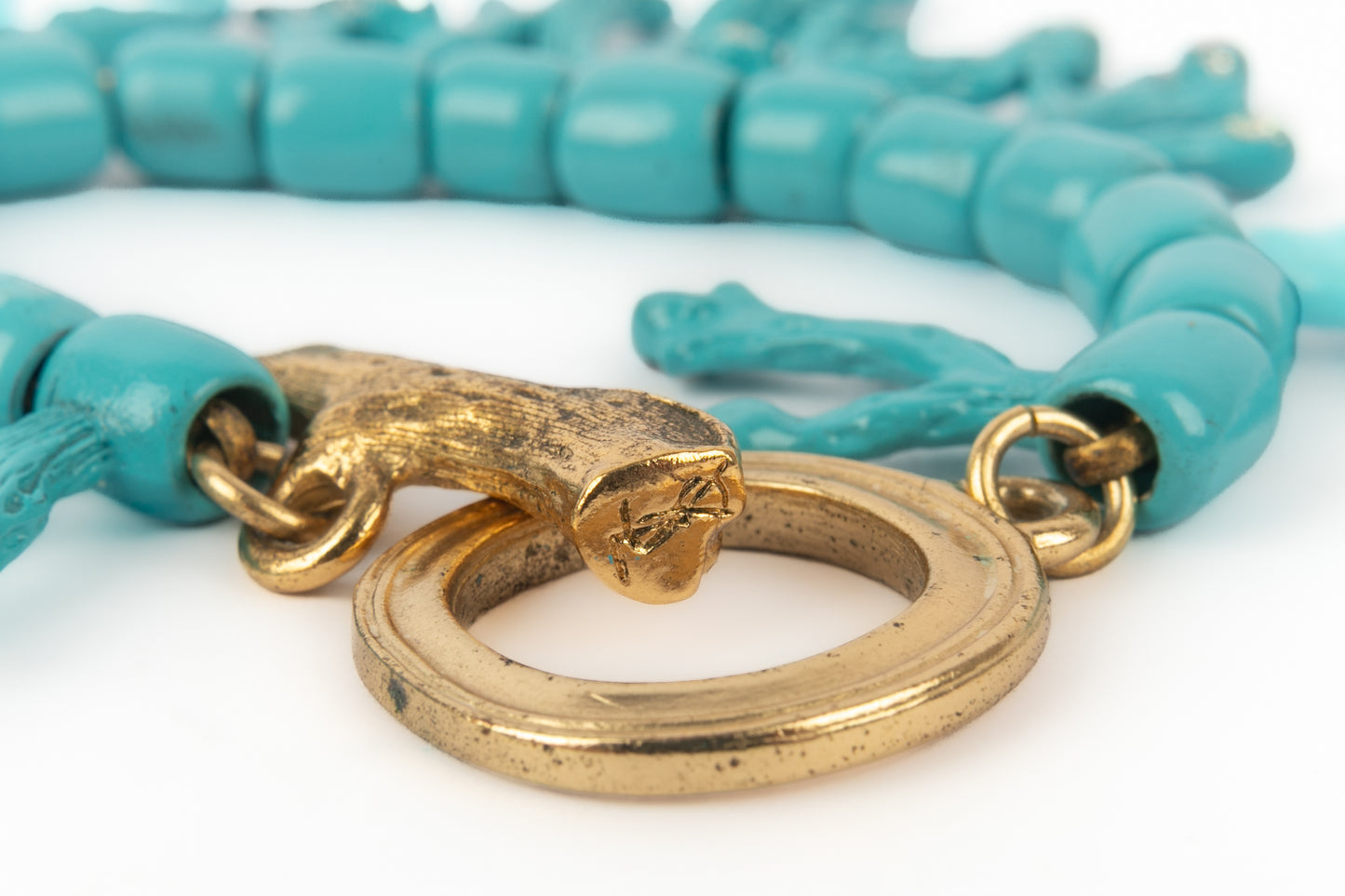 Bracelet corail Yves Saint Laurent