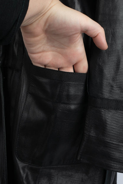 Veste en cuir Dior Printemps 2003