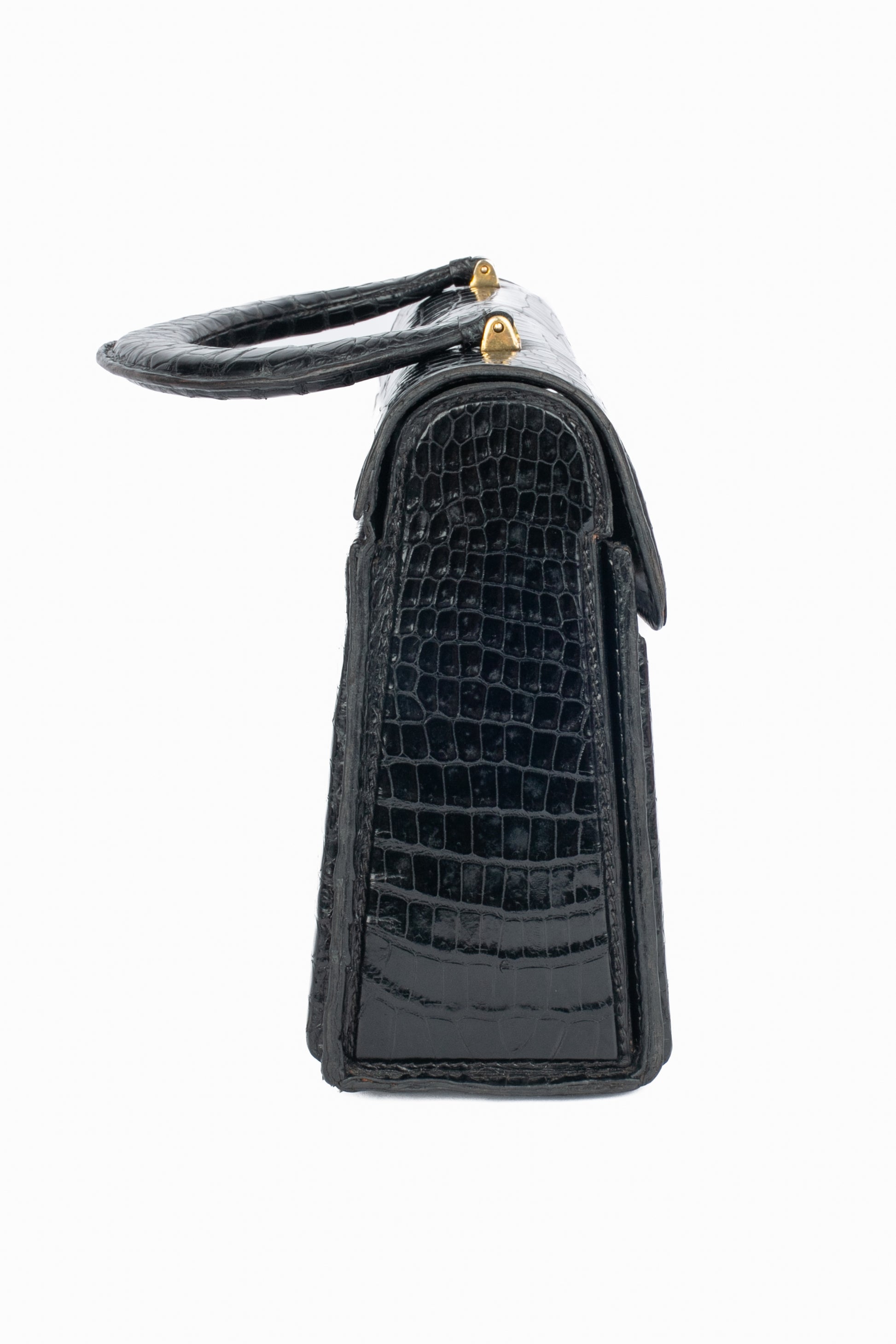 Sac en crocodile Fernande Desgranges