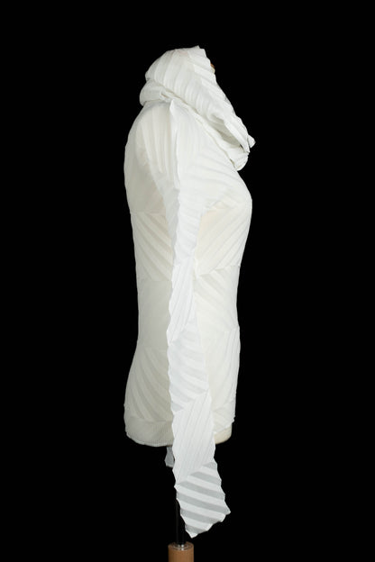 Haut plissé "Comme des Garçons" (attribué à)