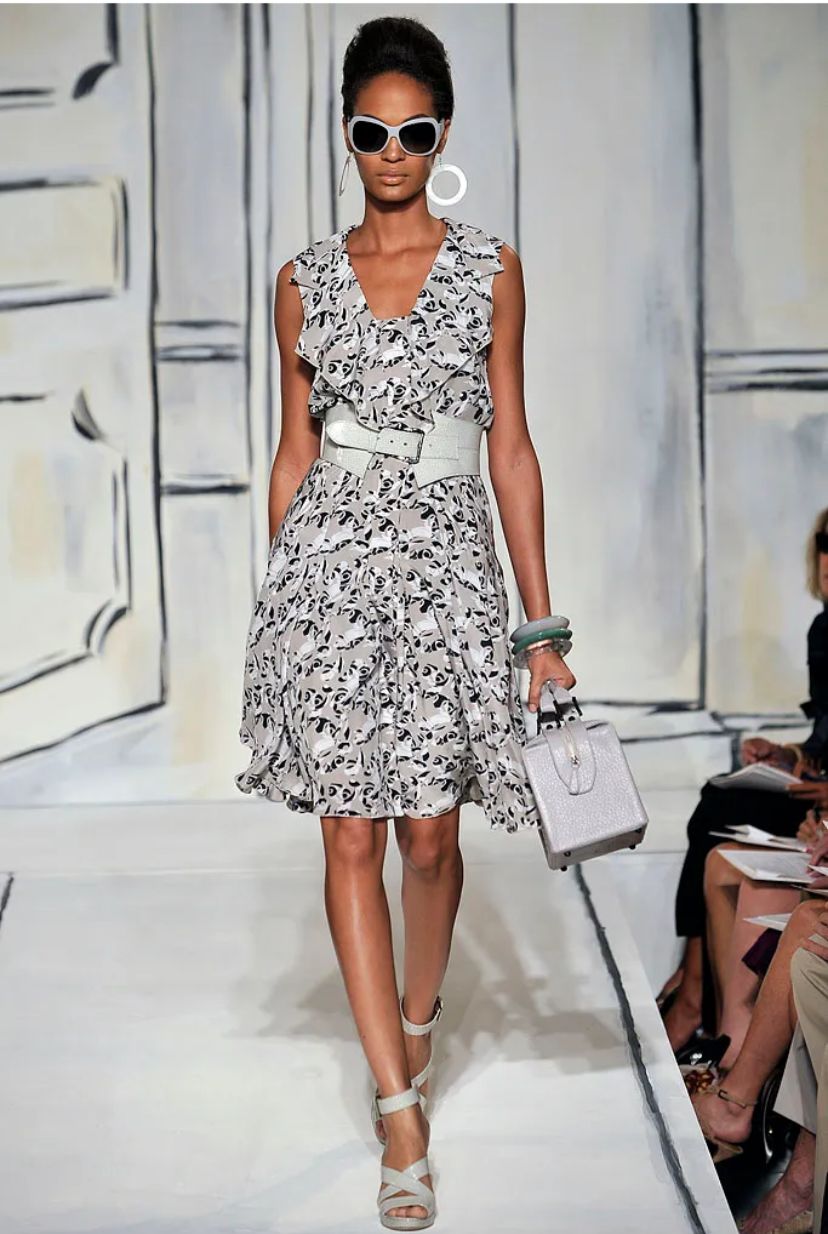 Robe bustier Oscar de la Renta 2009