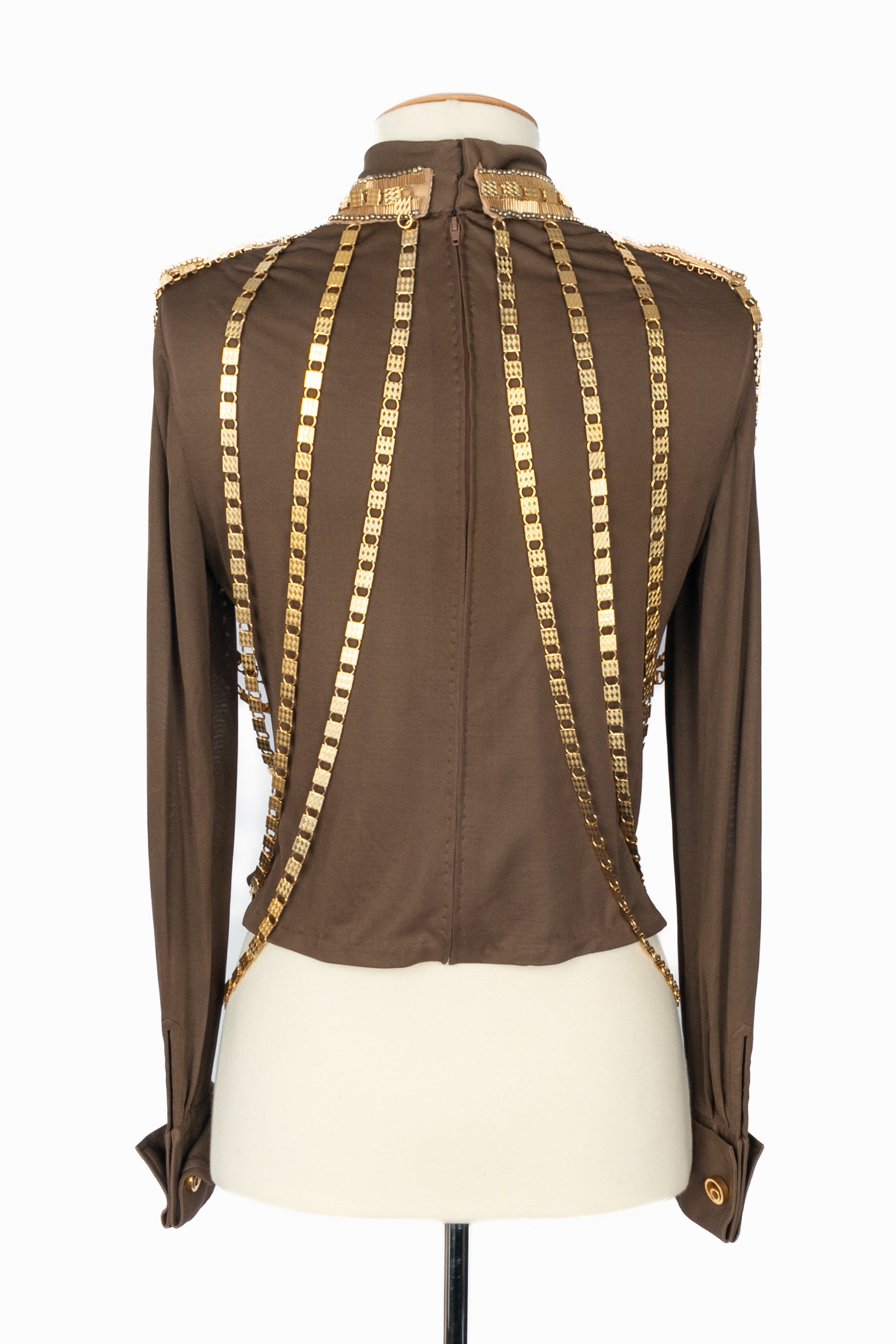 Haut en jersey Pierre Cardin 1960-1970