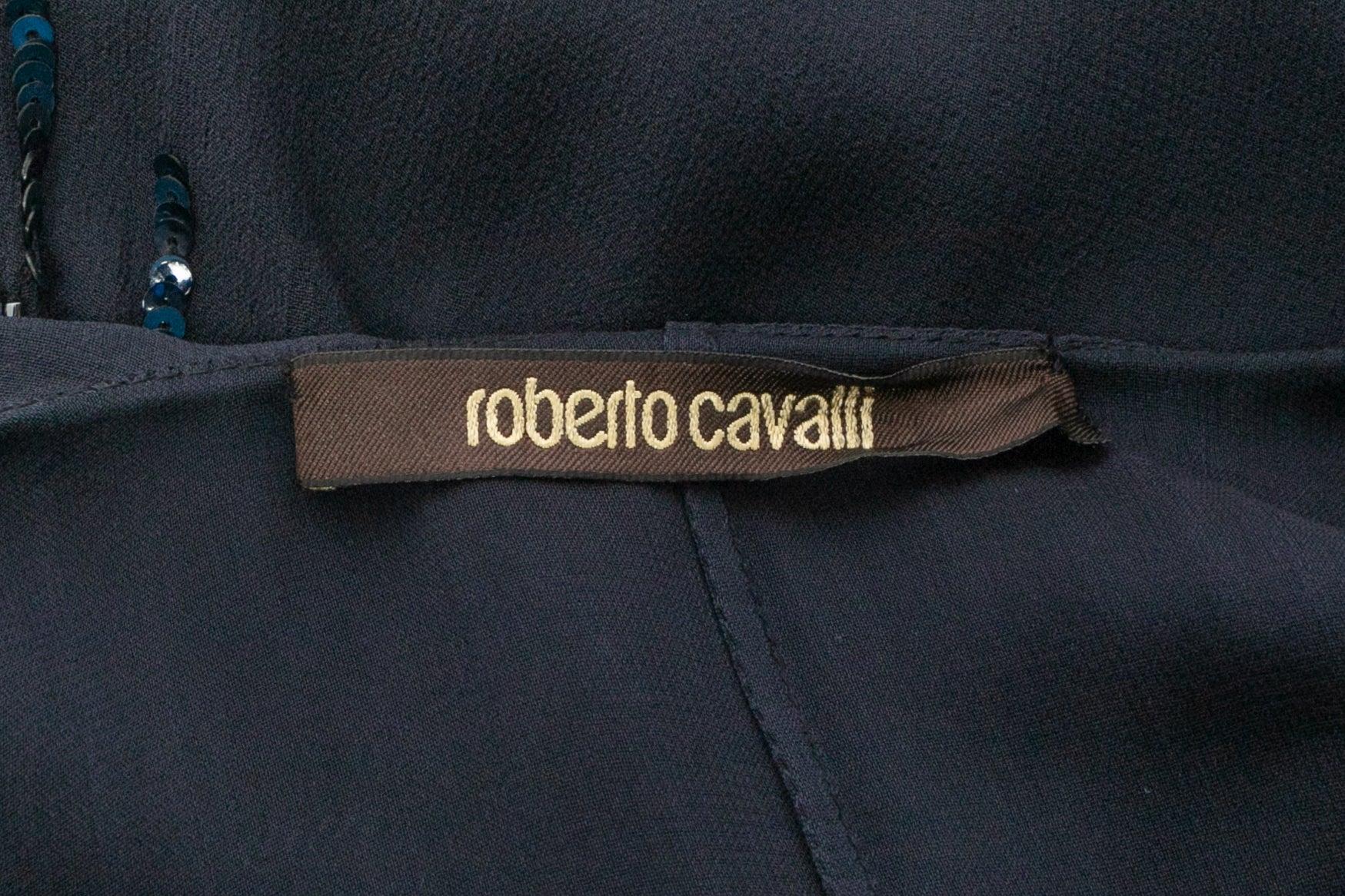 Robe perlées Roberto Cavalli