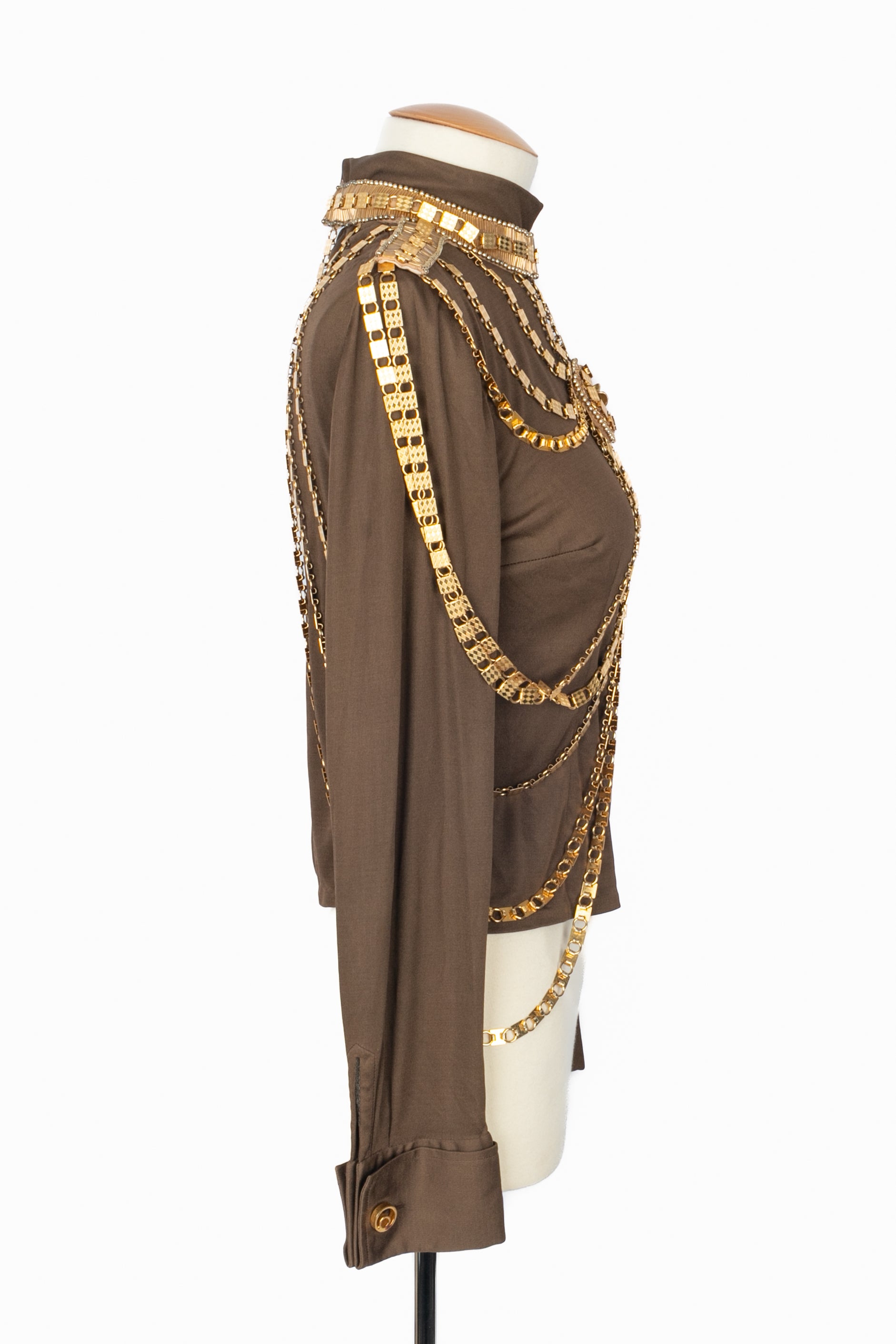 Haut en jersey Pierre Cardin 1960-1970