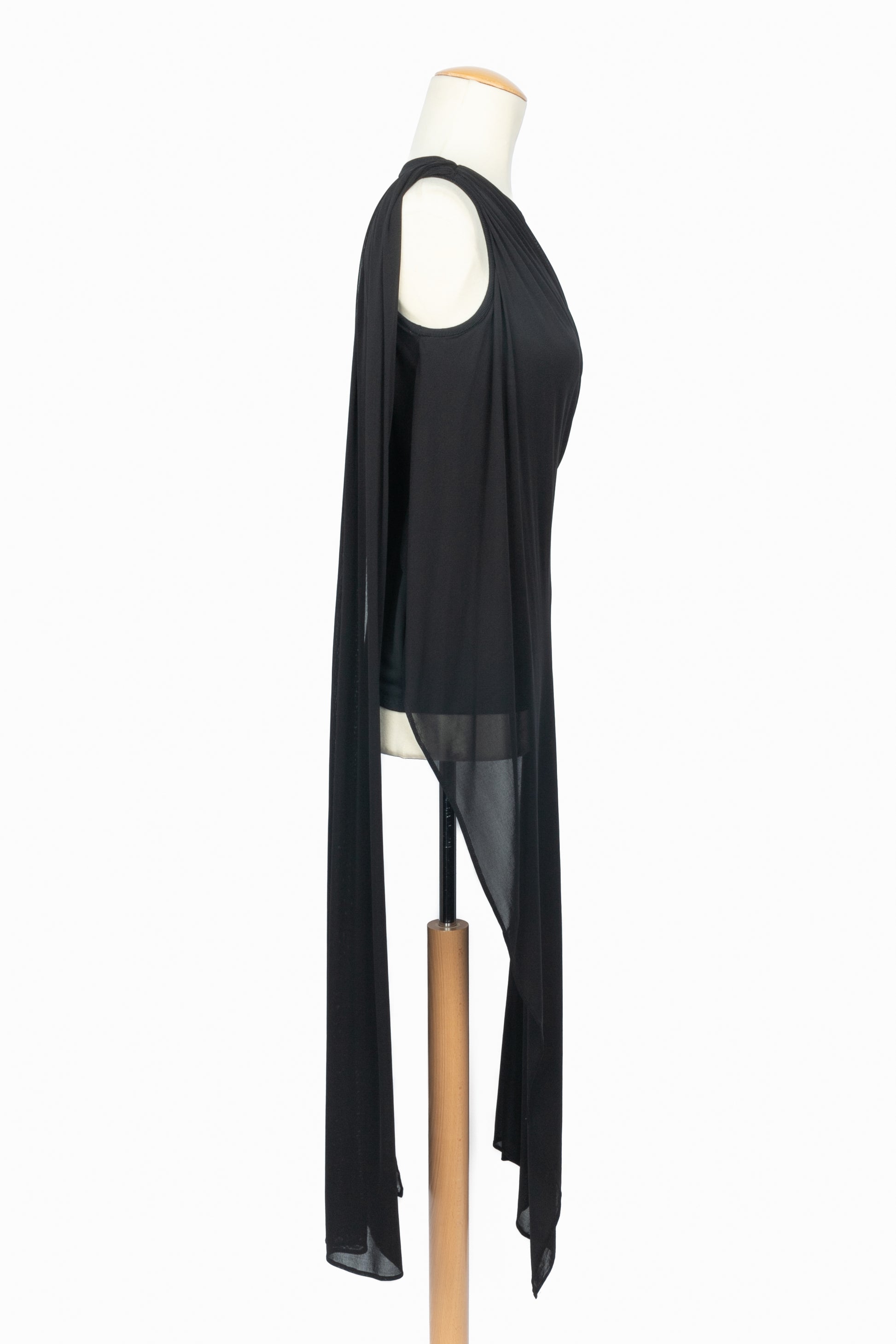 Haut asymétrique Hervé Leroux Couture