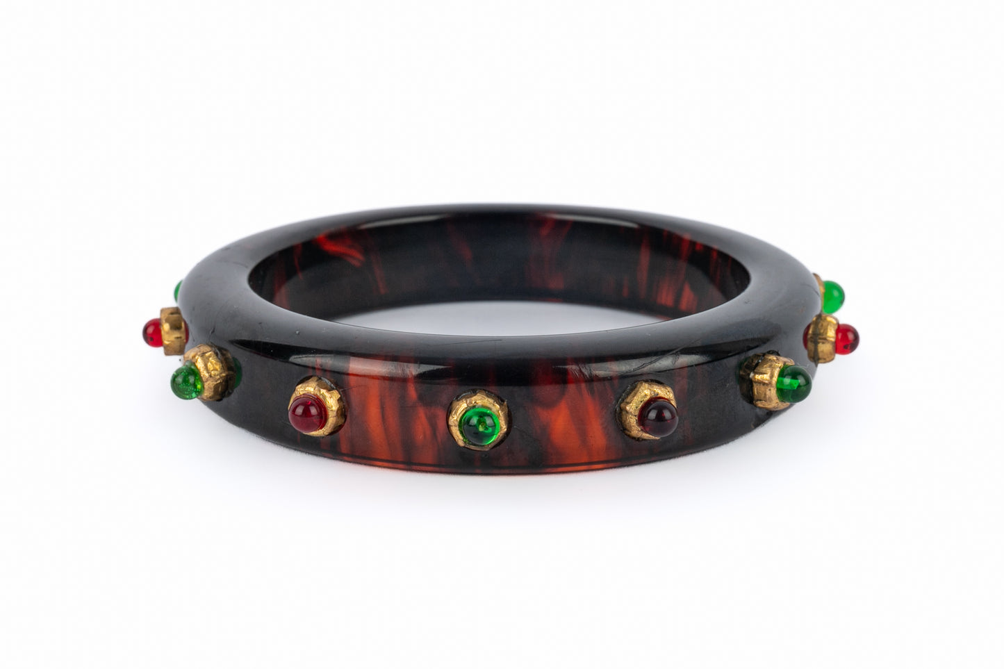 Bracelet en bakelite Chanel 1985