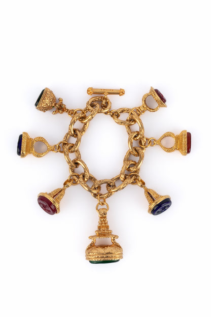Bracelet "sceaux" Chanel 1993