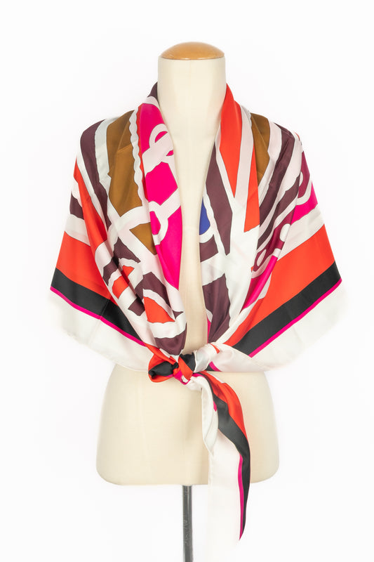 Foulard "Robe du soir pop" Hermès