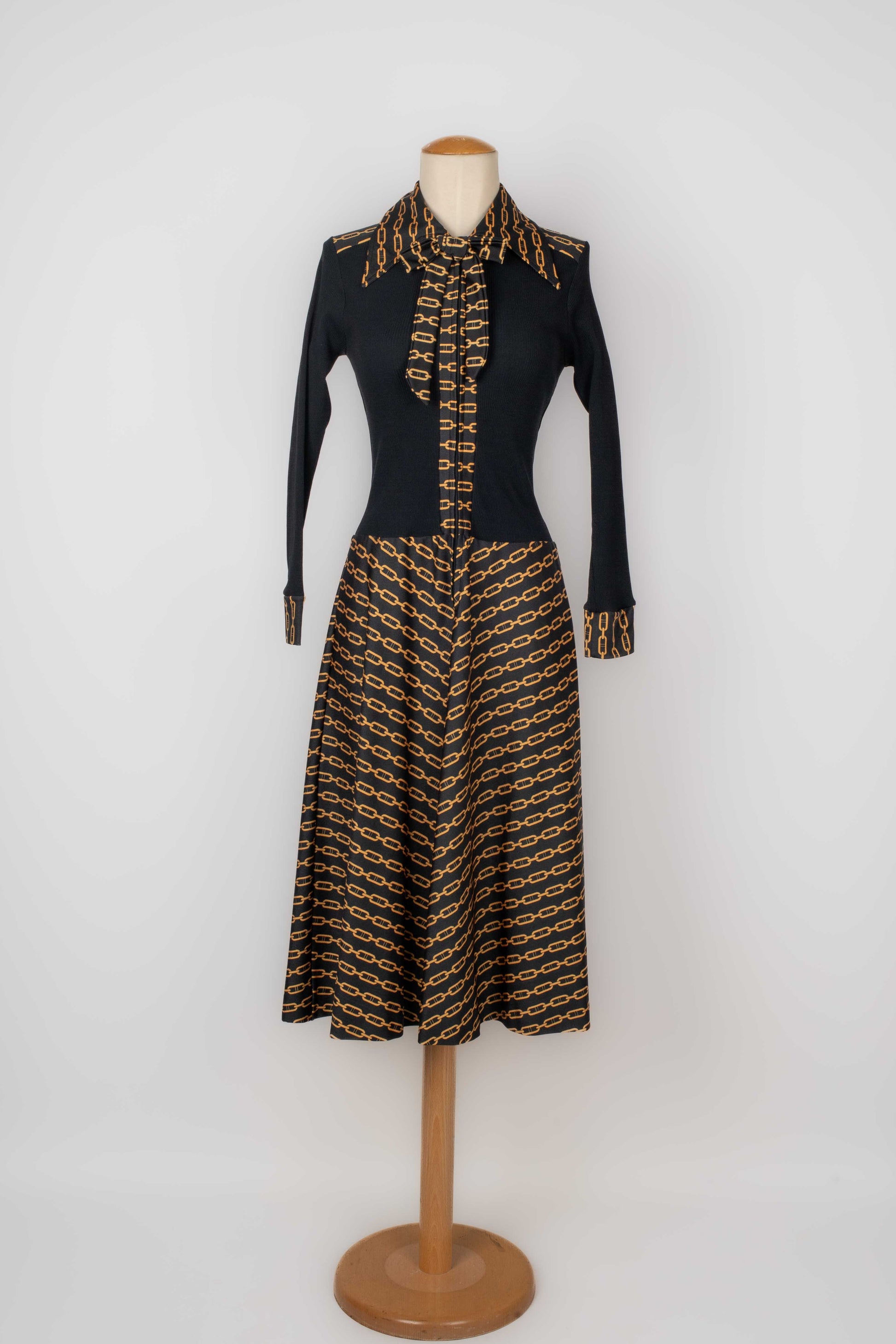 Jersey dress 1965s Les Merveilles De Babellou Jersey dress 1965s Les Merveilles De Babellou
